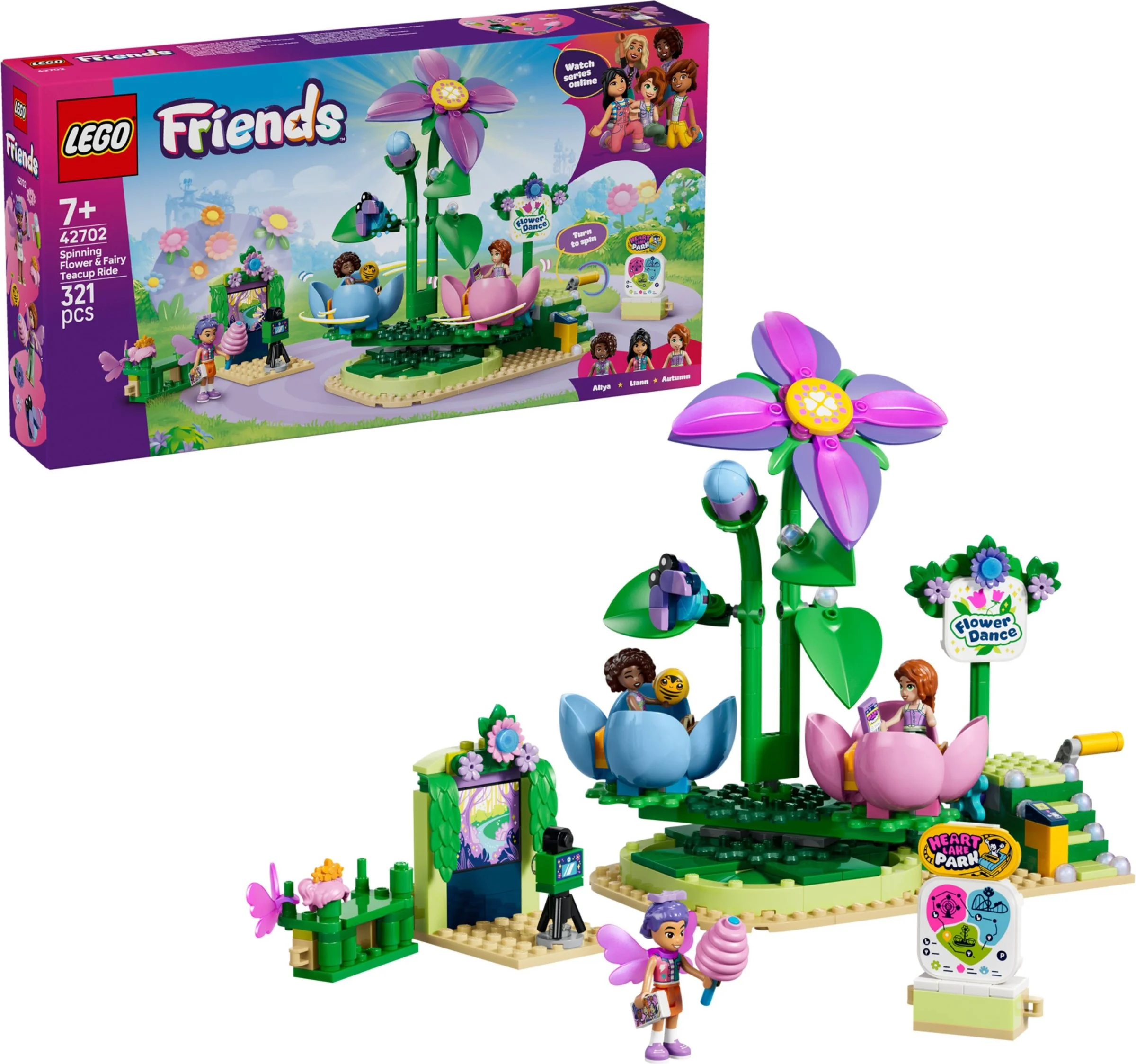 LEGO® 42702 Wróżkowa karuzela z kwiatami - zdjęcie 2