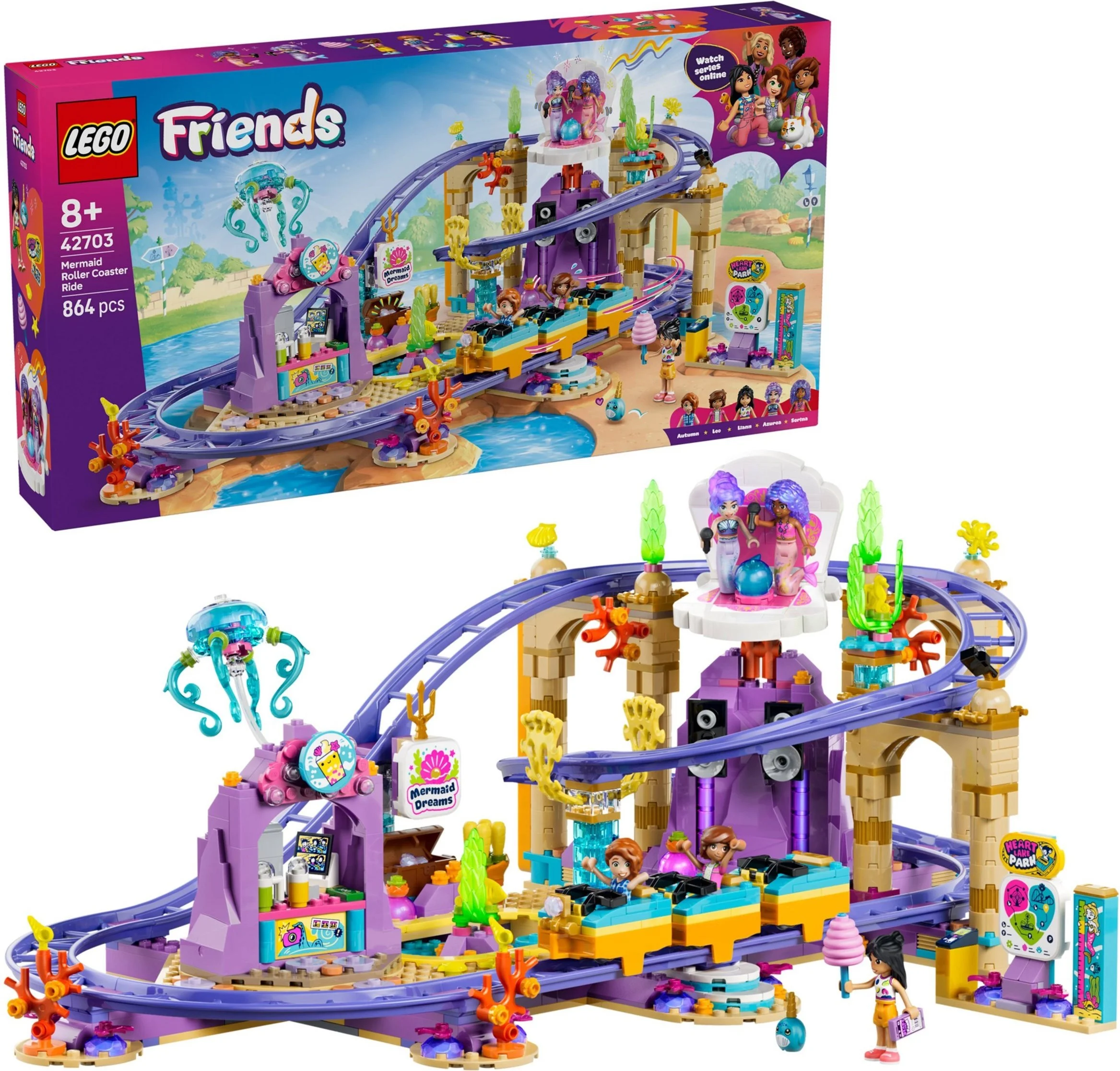 LEGO® 42703 Syrenkowa kolejka górska - zdjęcie 3