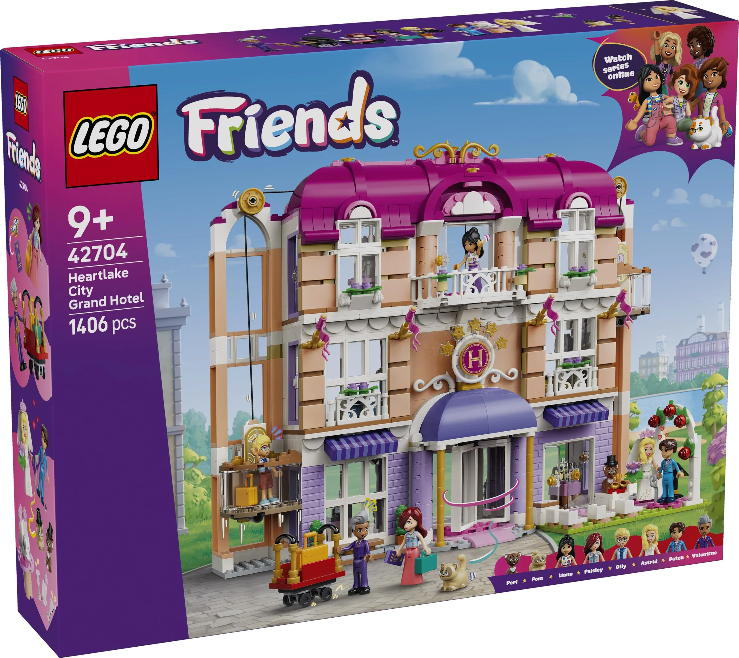 LEGO® 42704 Grand Hotel w mieście Heartlake - zdjęcie 1