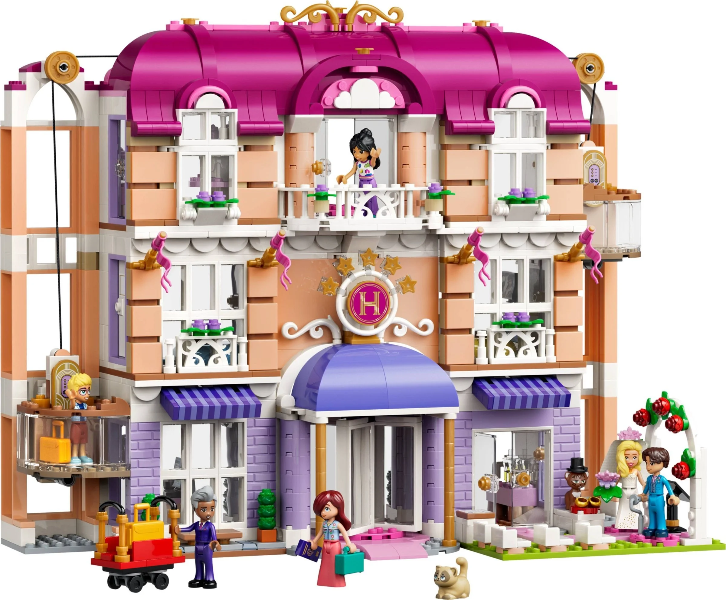 LEGO® 42704 Grand Hotel w mieście Heartlake - zdjęcie 11