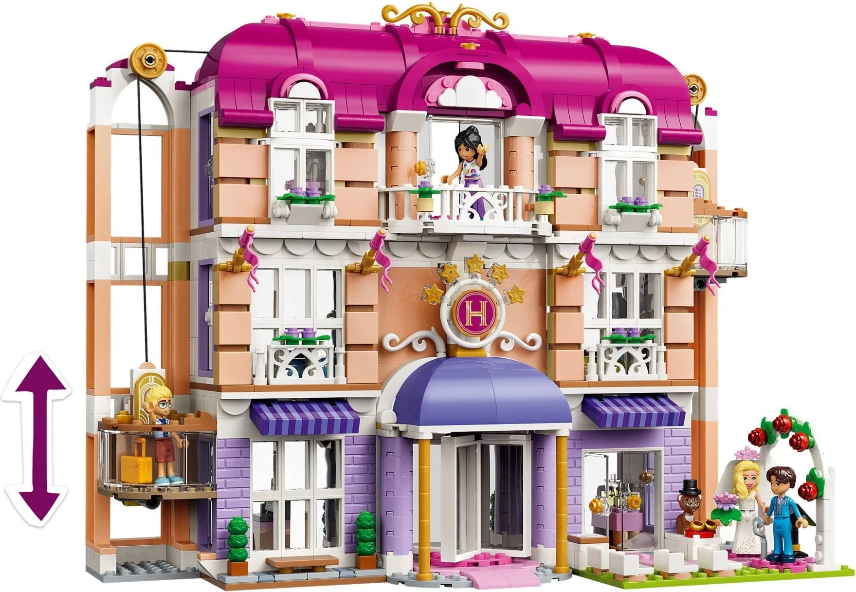 LEGO® 42704 Grand Hotel w mieście Heartlake - zdjęcie 16