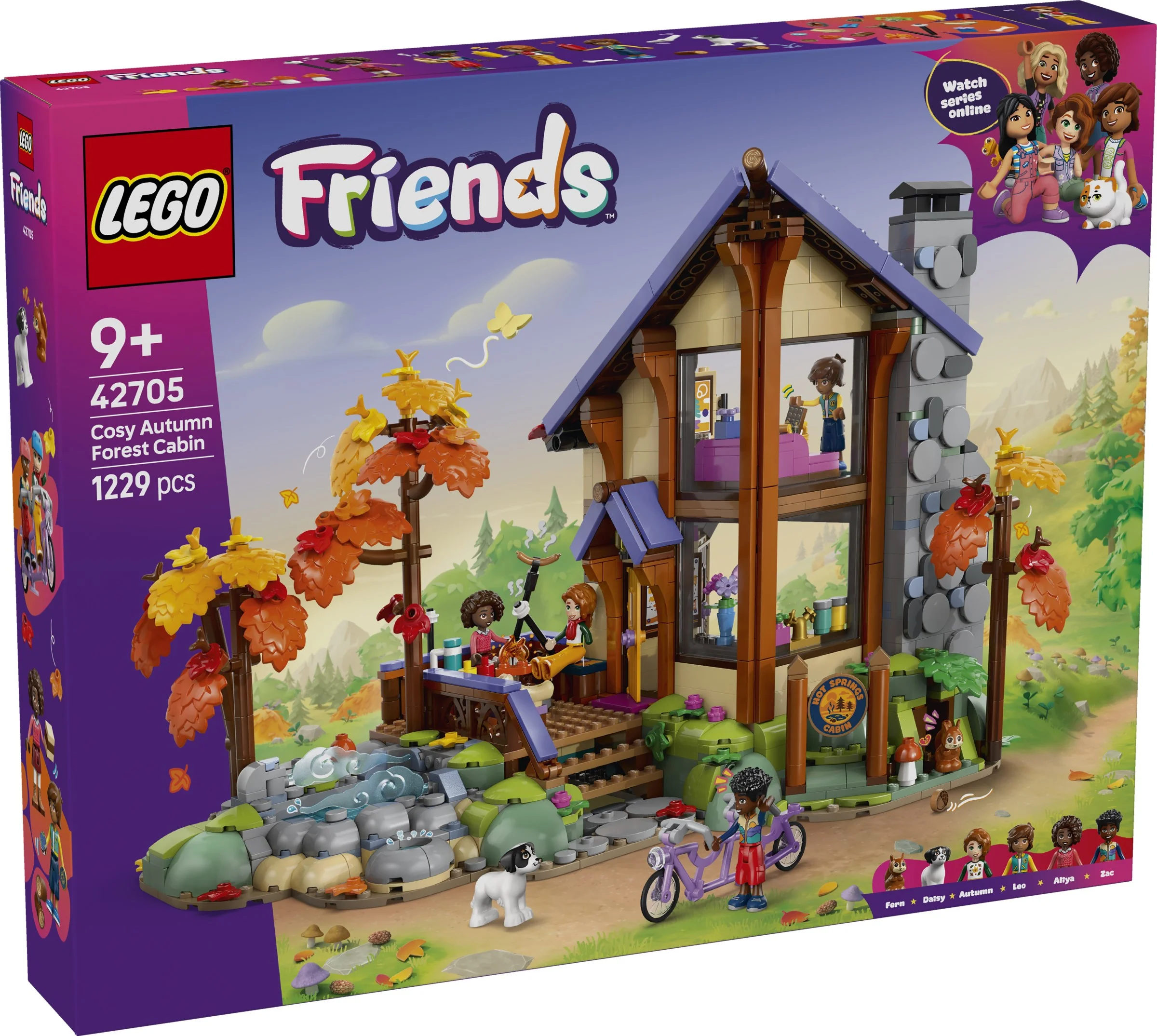 LEGO® 42705 Jesienna leśna chatka - zdjęcie 1