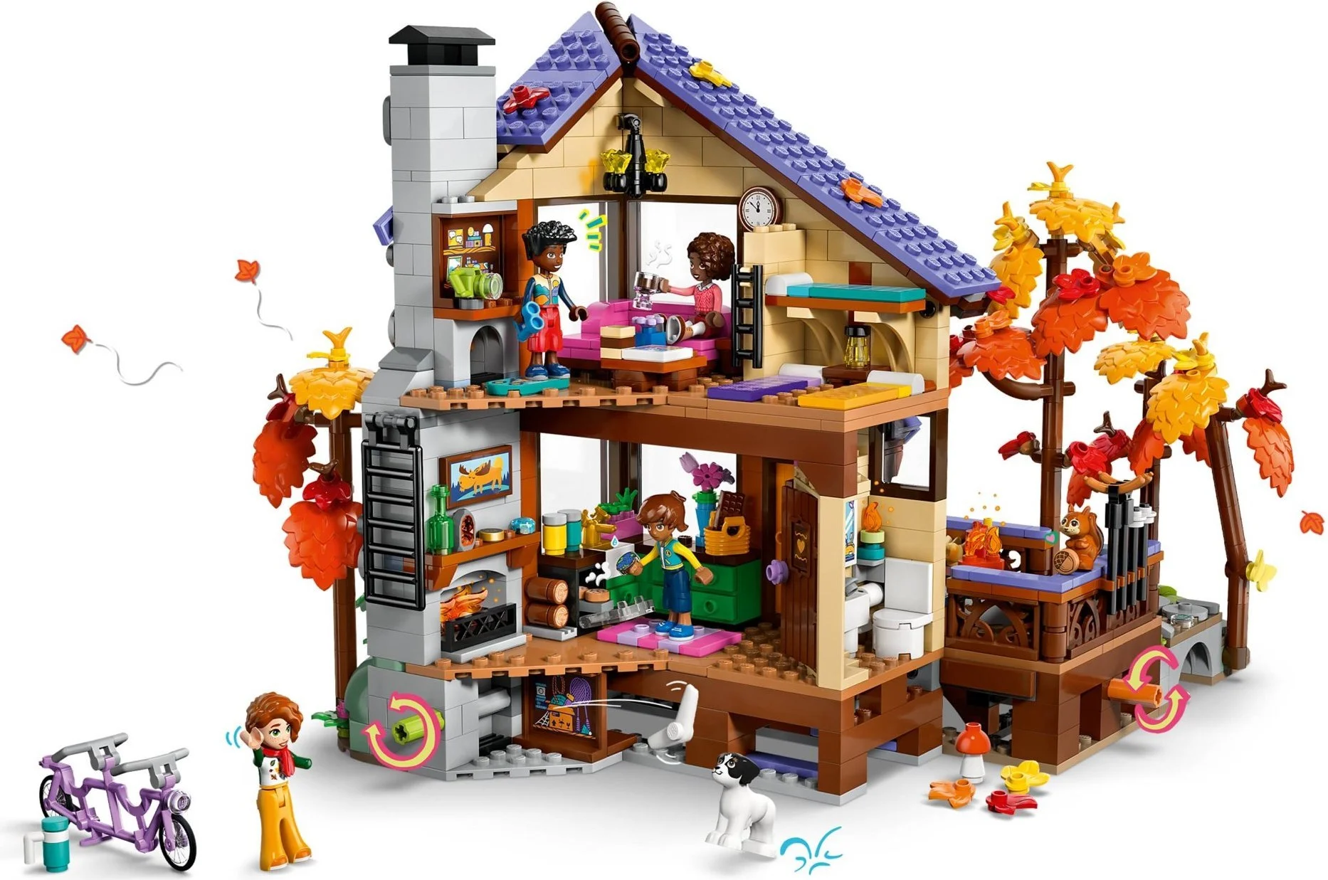LEGO® 42705 Jesienna leśna chatka - zdjęcie 13