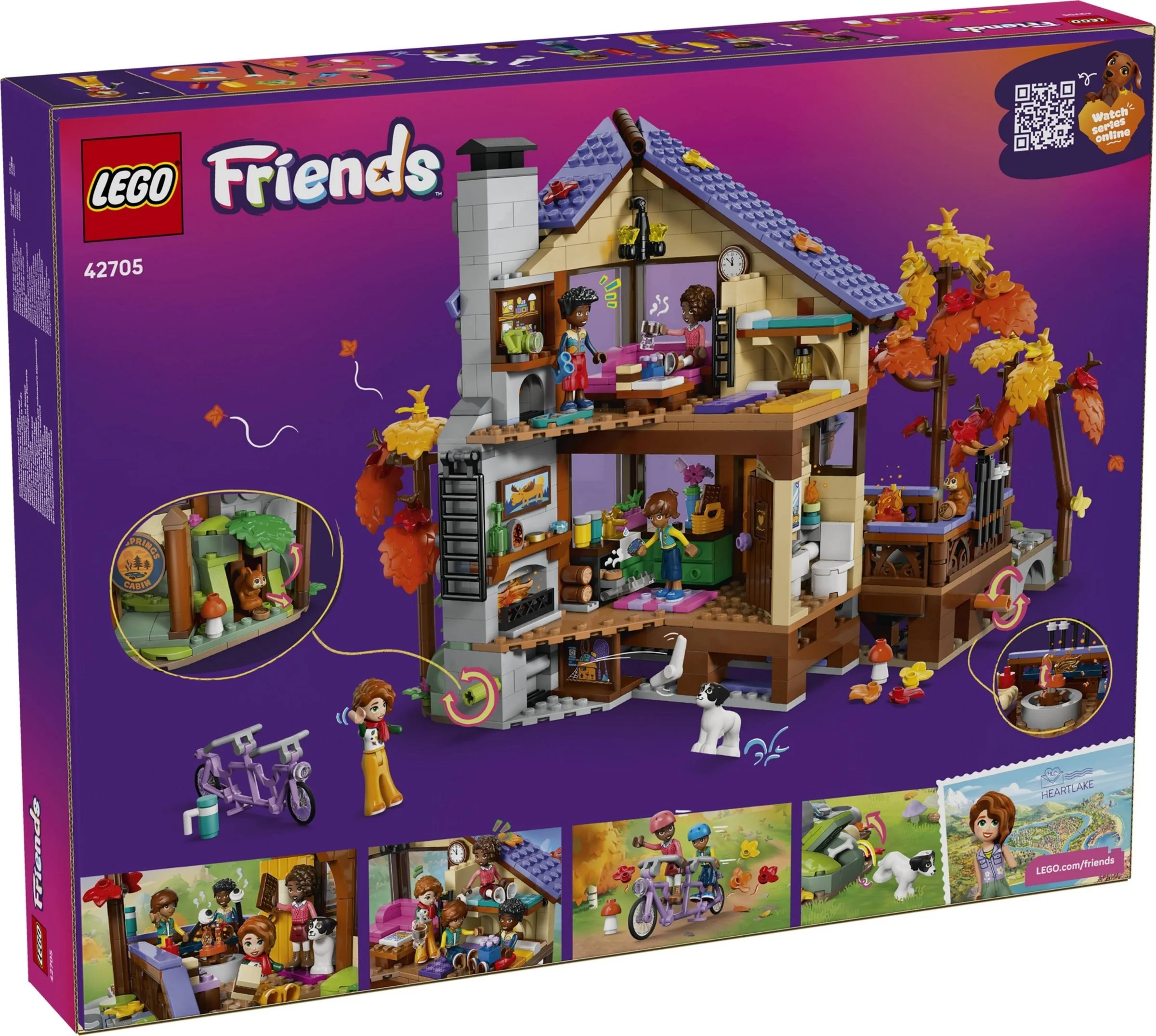 LEGO® 42705 Jesienna leśna chatka - zdjęcie 2