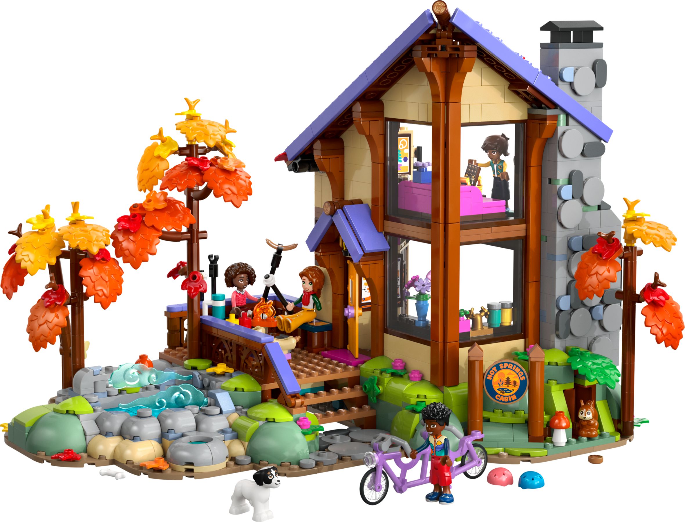 LEGO® 42705 Jesienna leśna chatka