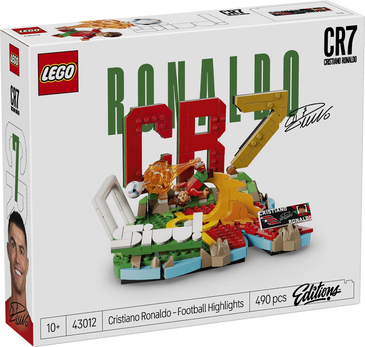 LEGO® 43012 Cristiano Ronaldo - piłkarskie momenty - zdjęcie 3
