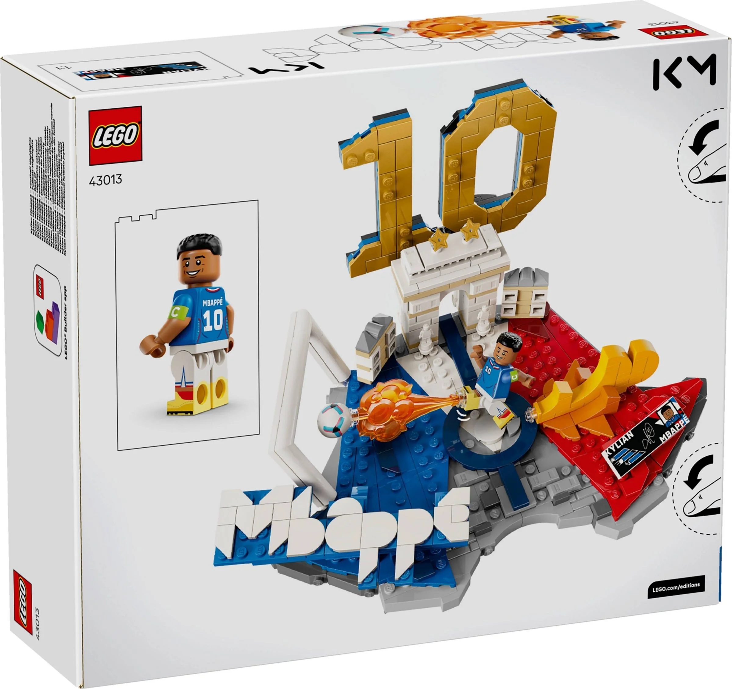 LEGO® 43013 Football Kylian Mbappe piłkarskie momenty - zdjęcie 3