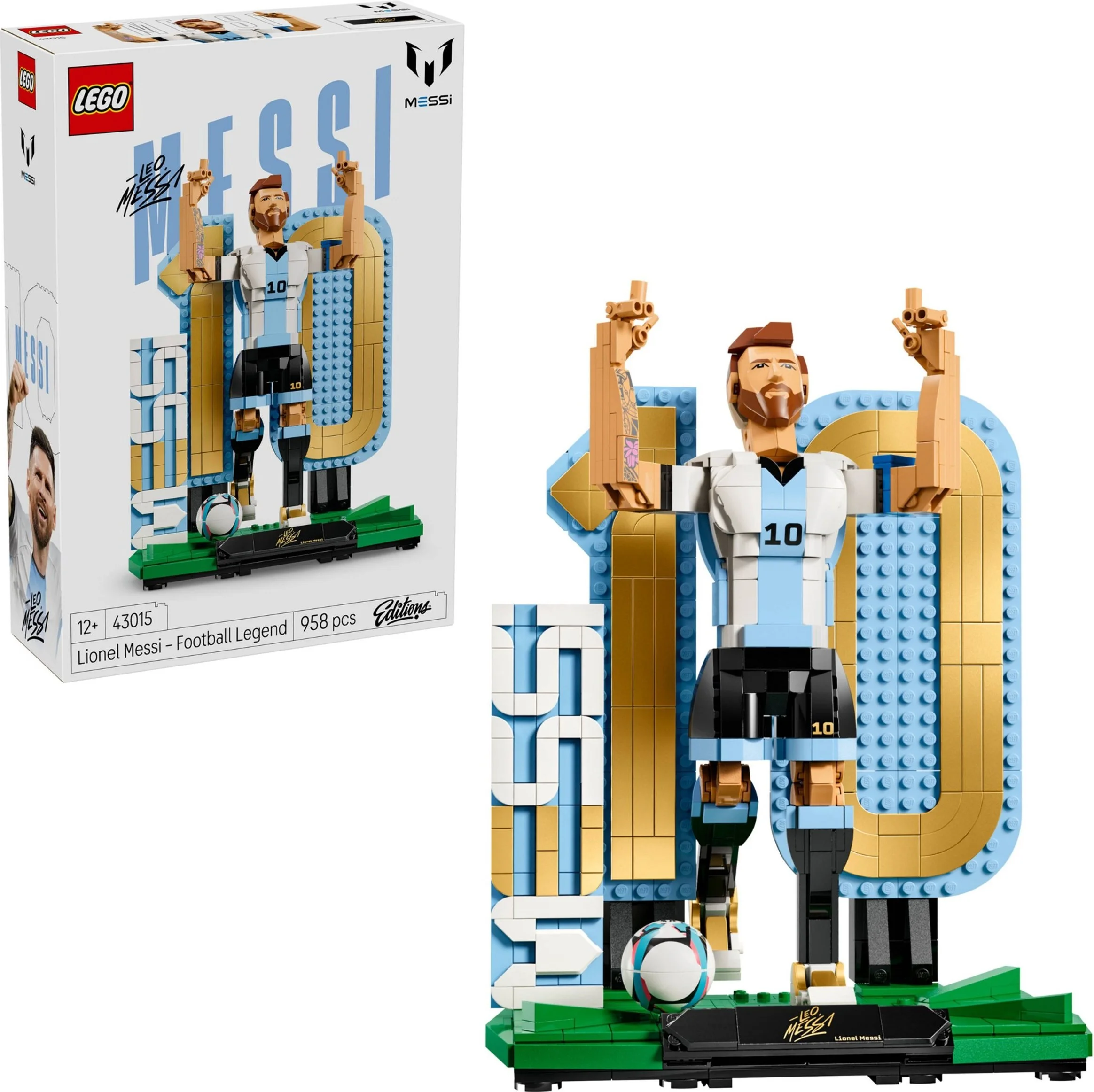 LEGO® 43015 Football Lionel Messi piłkarska legenda - zdjęcie 4