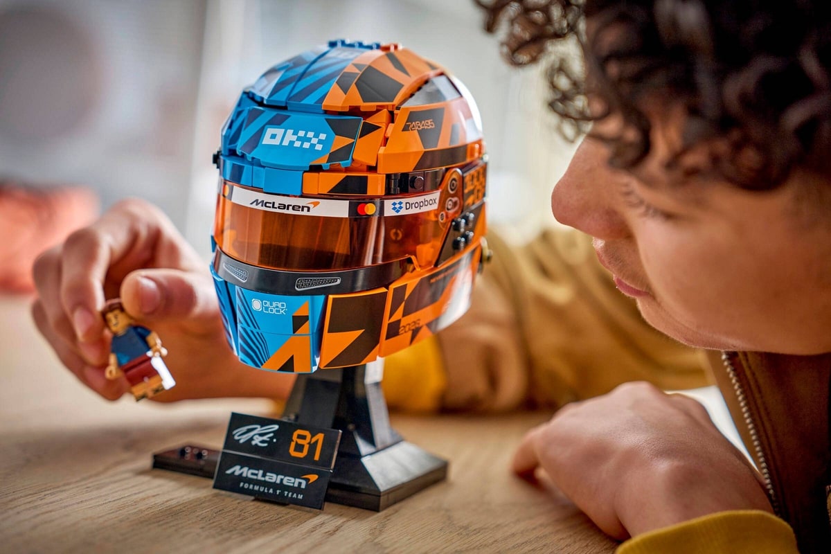 LEGO® 43017 Kask Oscar Piastri McLaren Mastercard F1 Team - zdjęcie 5