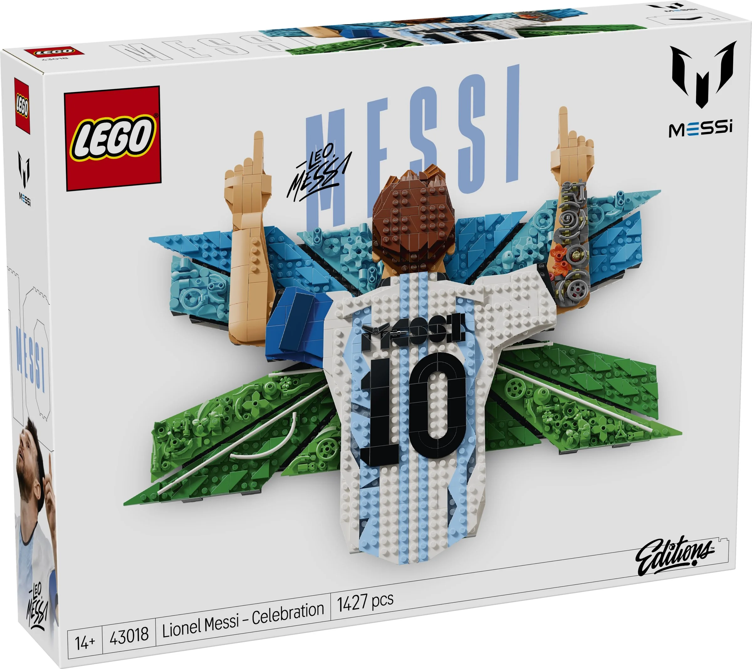 LEGO® 43018 Lionel Messi - cieszynka - zdjęcie 2