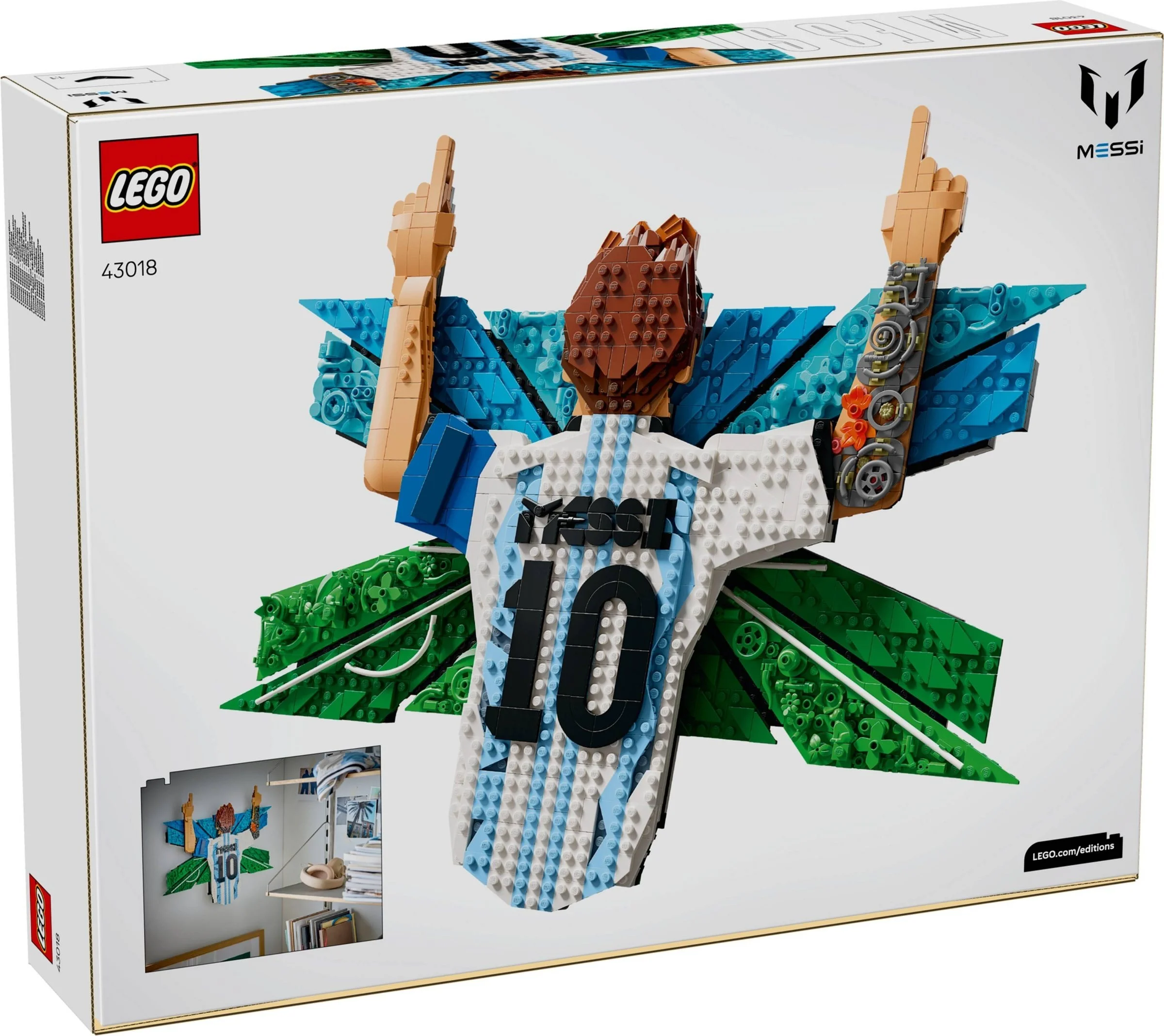 LEGO® 43018 Lionel Messi - cieszynka - zdjęcie 3