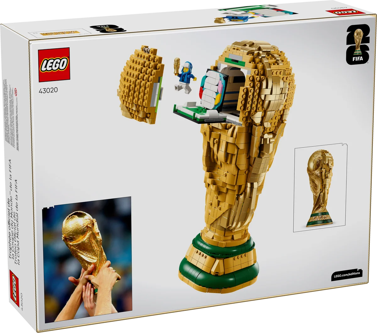 LEGO® 43020 LEGO Editions Football Oficjalny Puchar Świata FIFA - zdjęcie 4