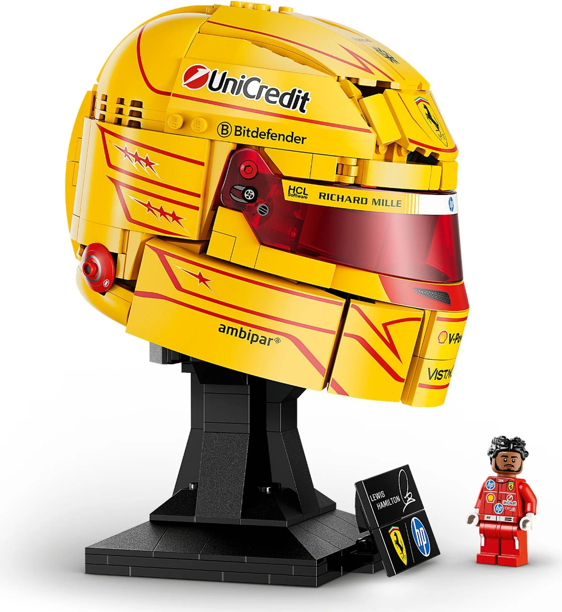 LEGO® 43022 LEGO Editions Formula 1 Vehicles Kask Lewis Hamilton Scuderia Ferrari HP - zdjęcie 11