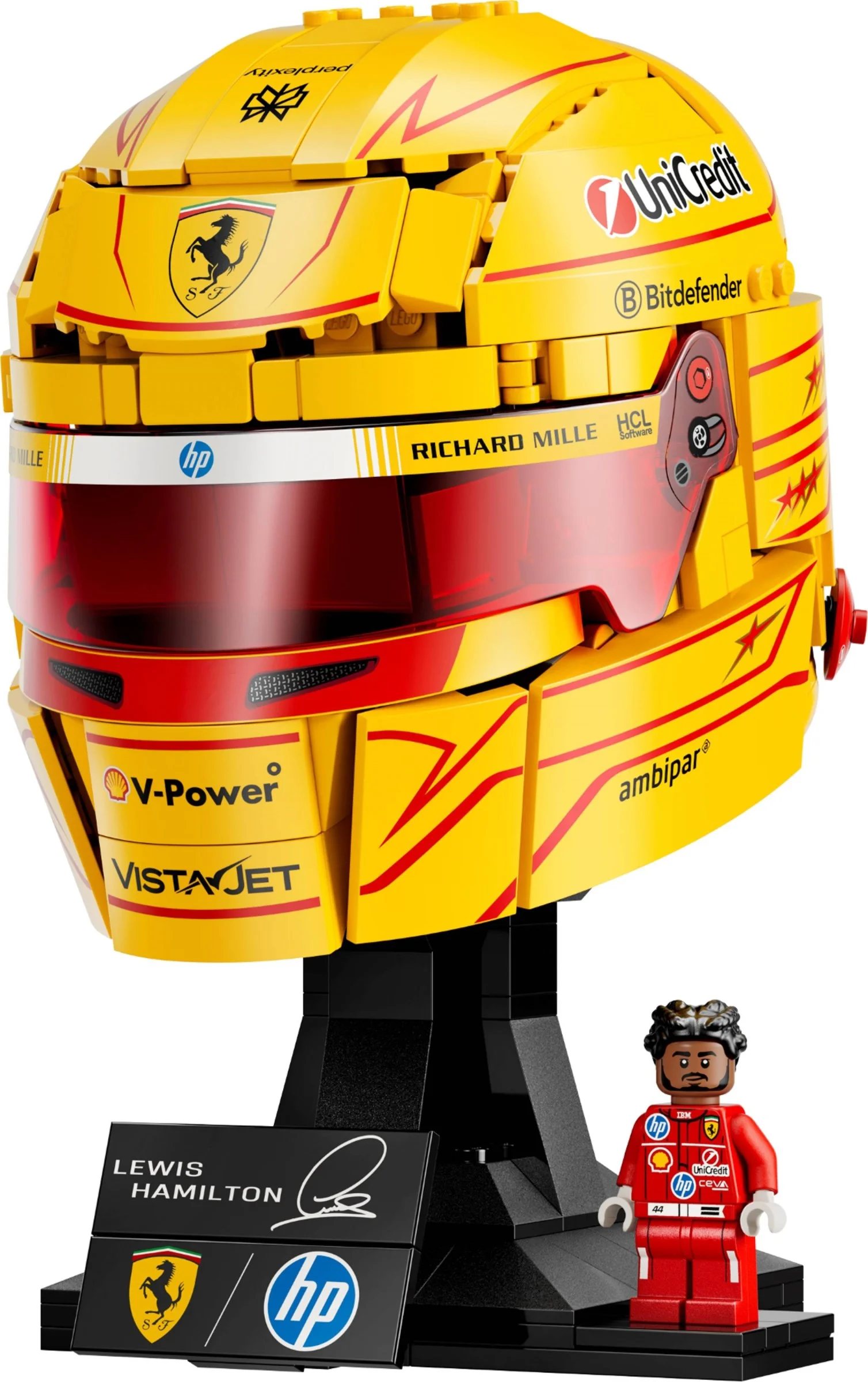 LEGO® 43022 LEGO Editions Formula 1 Vehicles Kask Lewis Hamilton Scuderia Ferrari HP - zdjęcie 9
