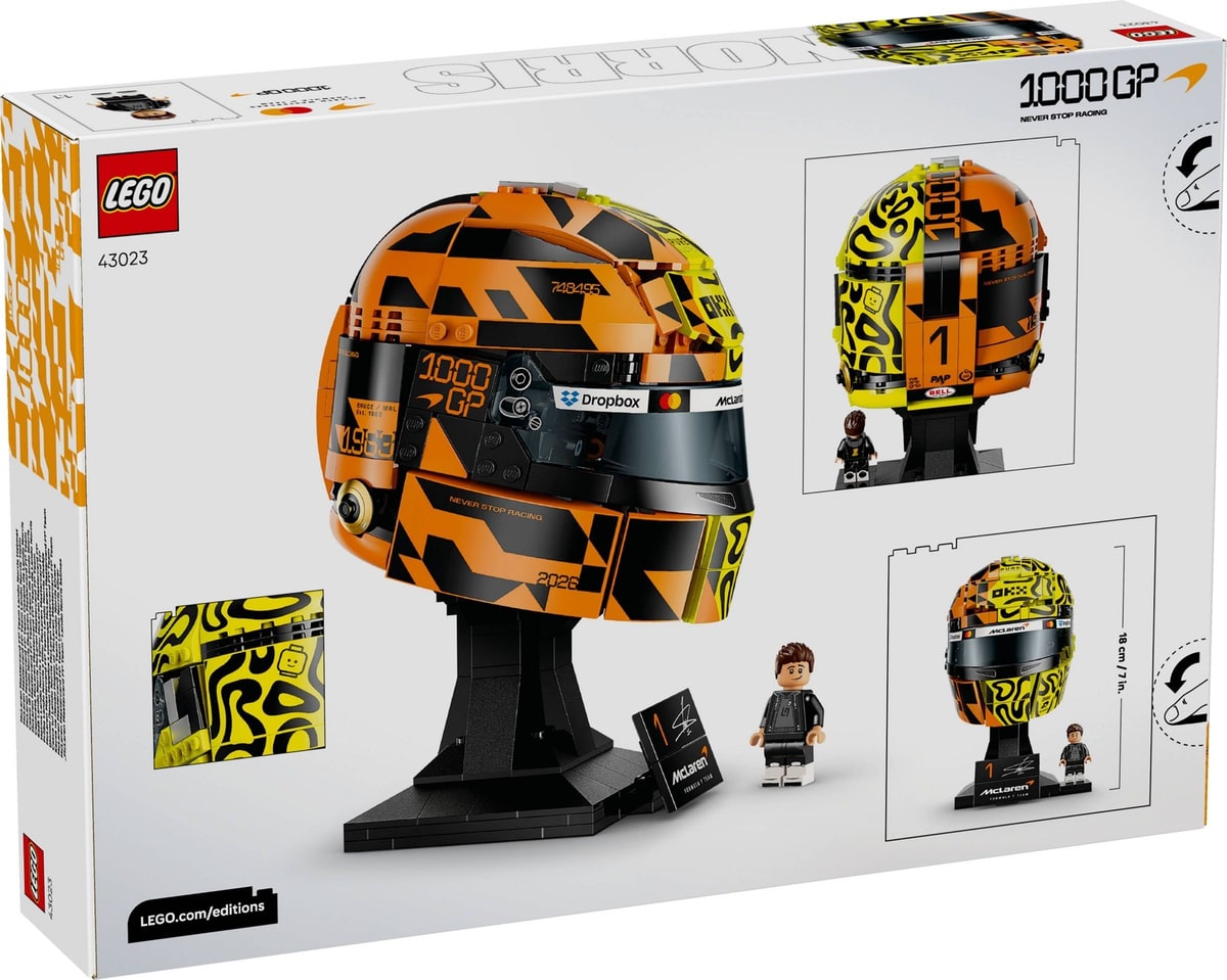 LEGO® 43023 Kask Lando Norris McLaren Mastercard F1 Team - zdjęcie 1