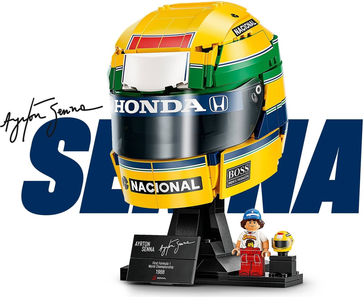 LEGO® 43024 Kask Ayrton Senna, zestaw klocków 14+ - zdjęcie 9