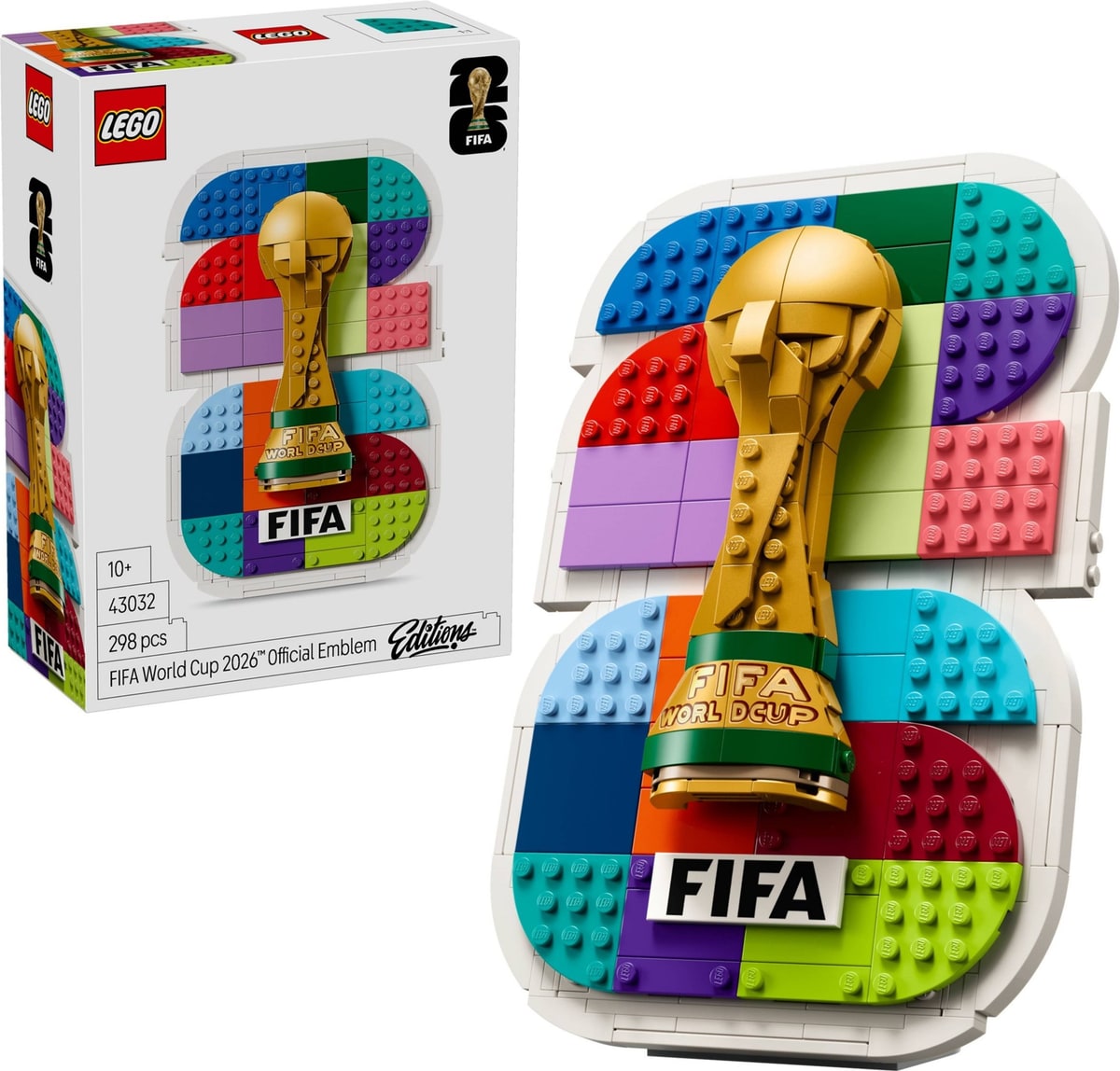 LEGO® 43032 Oficjalne logo FIFA World Cup 2026 - zdjęcie 9