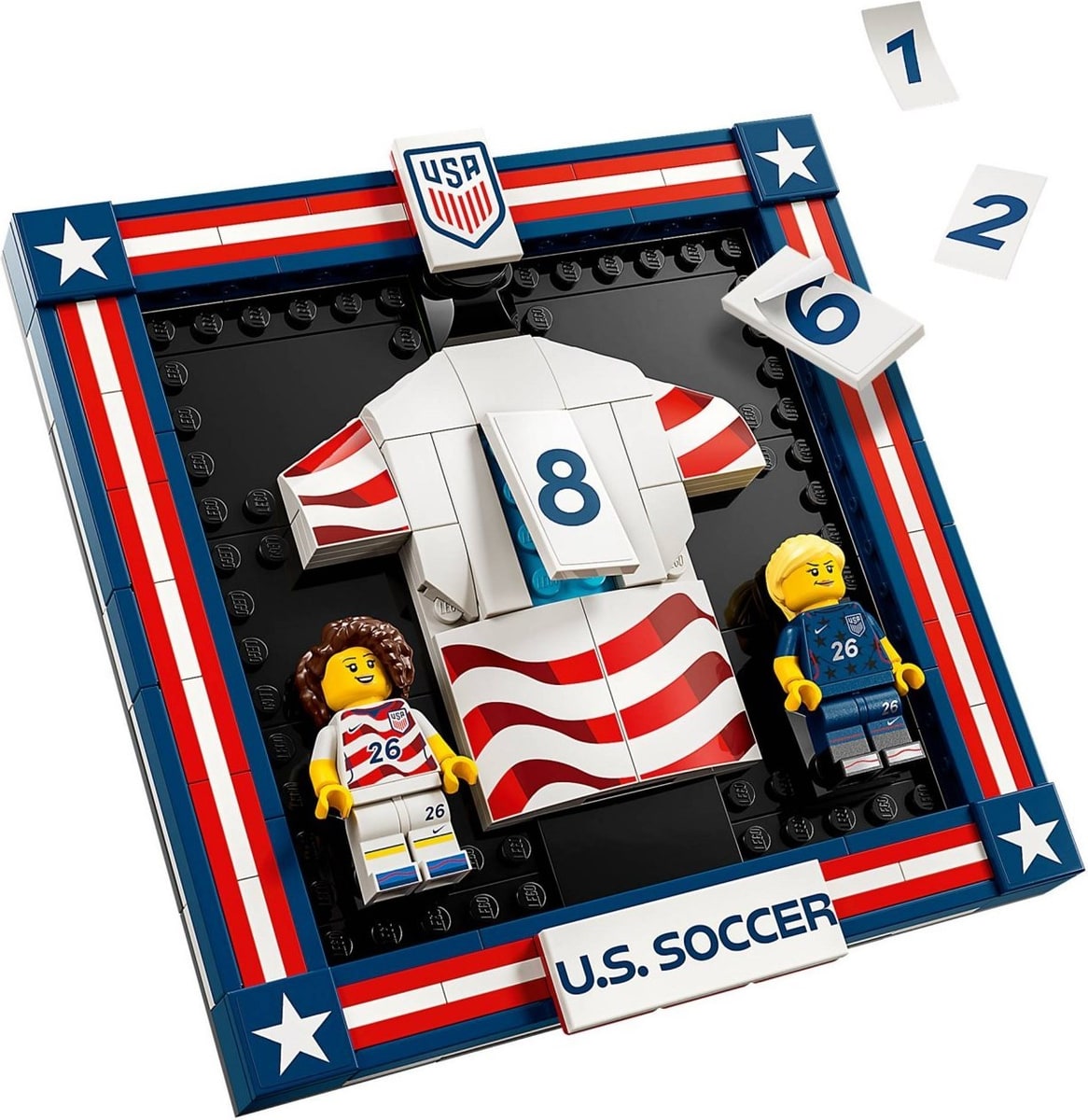 LEGO® 43033 Koszulka piłkarska reprezentacji USA 2026 - zdjęcie 25