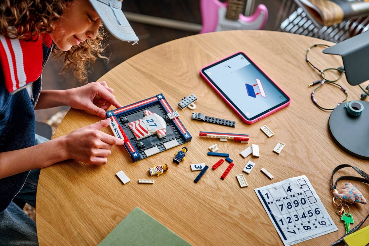 LEGO® 43033 Koszulka piłkarska reprezentacji USA 2026 - zdjęcie 7