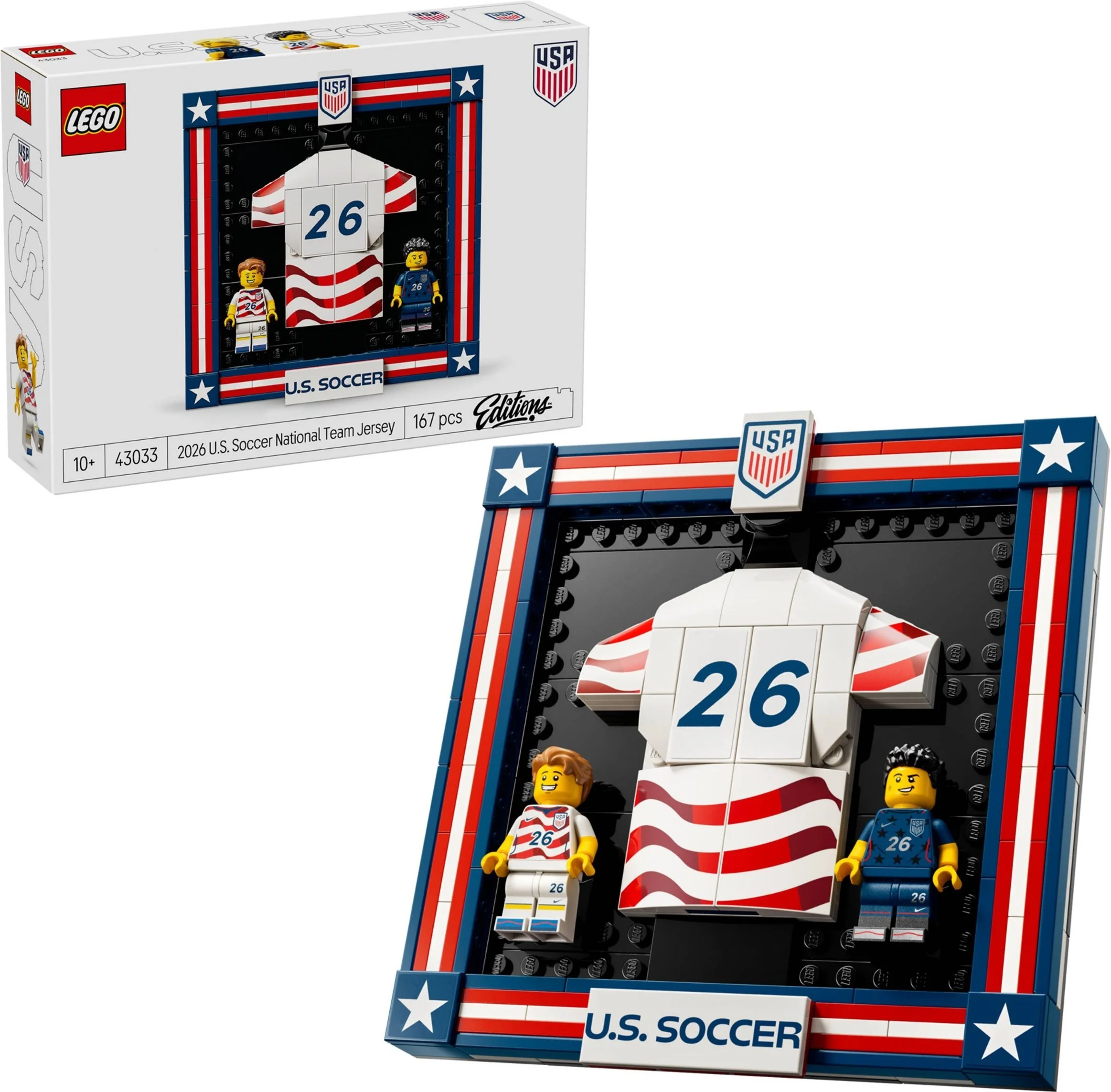 LEGO® 43033 U.S. Soccer National Team Jersey - zdjęcie 3