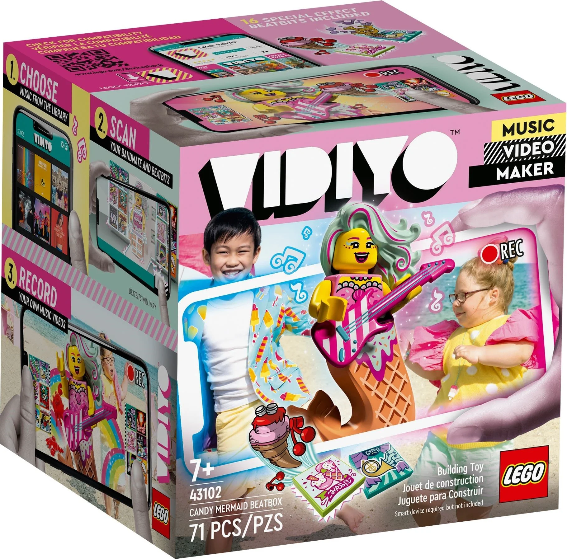 LEGO® 43102 Candy Mermaid Beatbox Syrena - zdjęcie 2