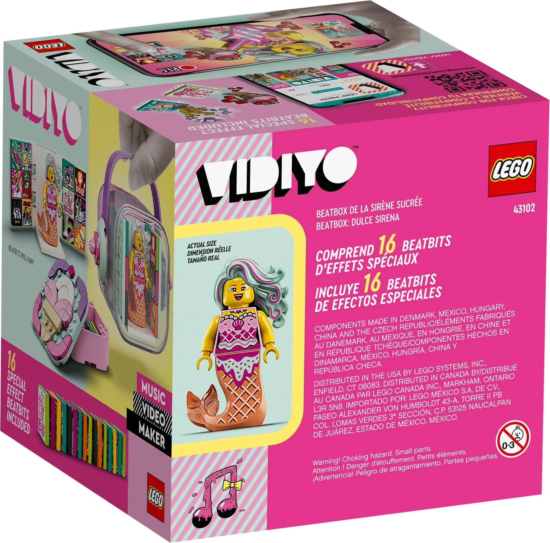 LEGO® 43102 Candy Mermaid Beatbox Syrena - zdjęcie 7