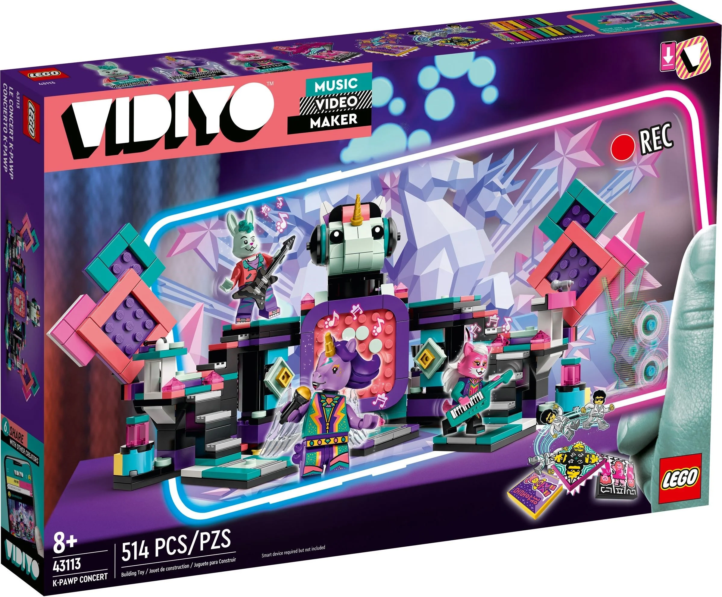 LEGO® 43113 Vidiyo K-Pawp Concert Nowy - zdjęcie 2