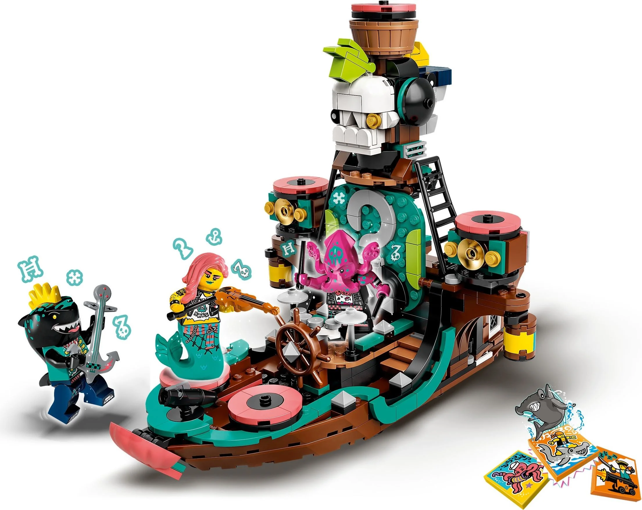 LEGO® 43114 P43114 Punk Pirate Ship Statek - zdjęcie 4