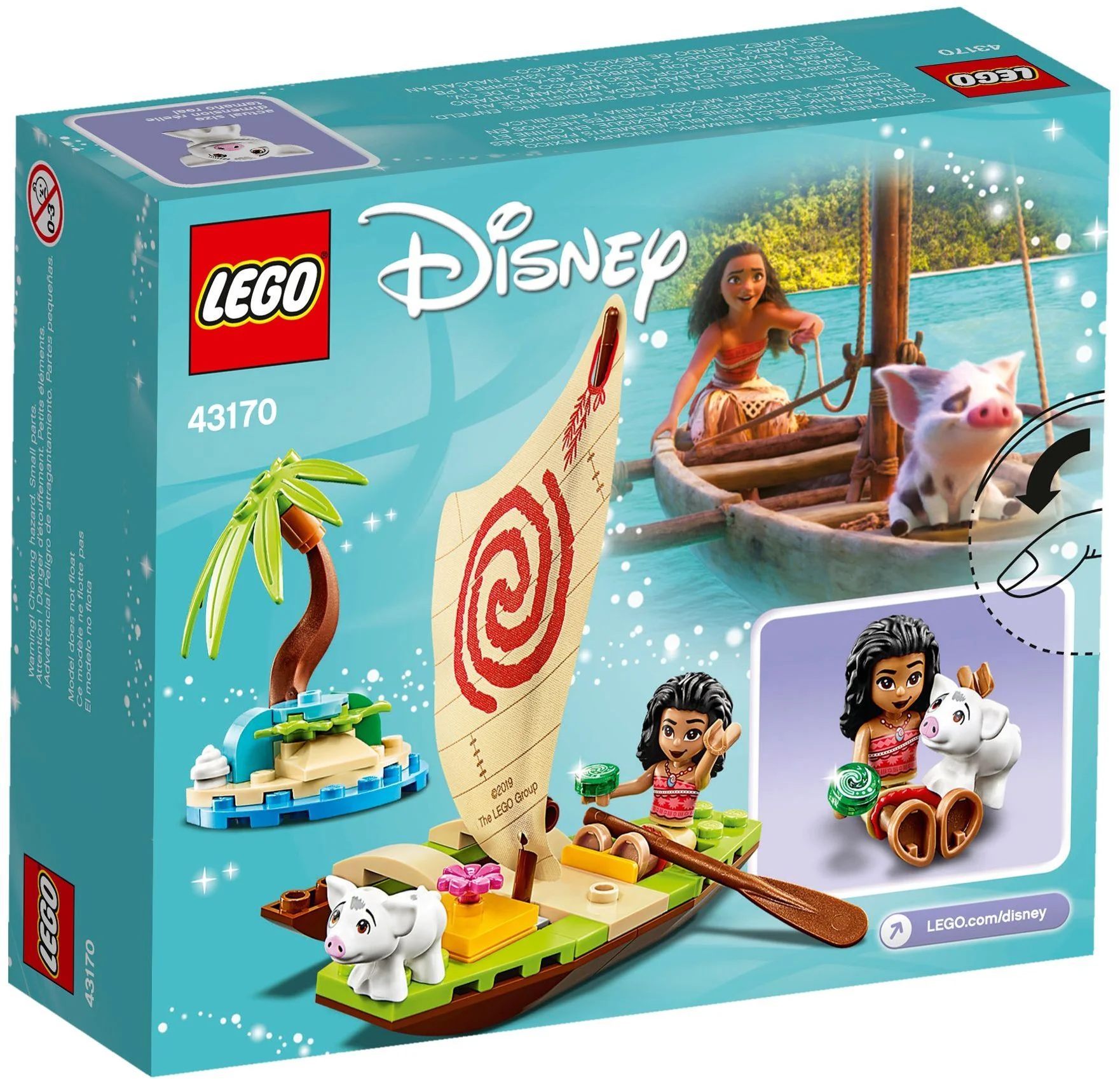 LEGO® 43170 Oceaniczna przygoda Vaiany - zdjęcie 5