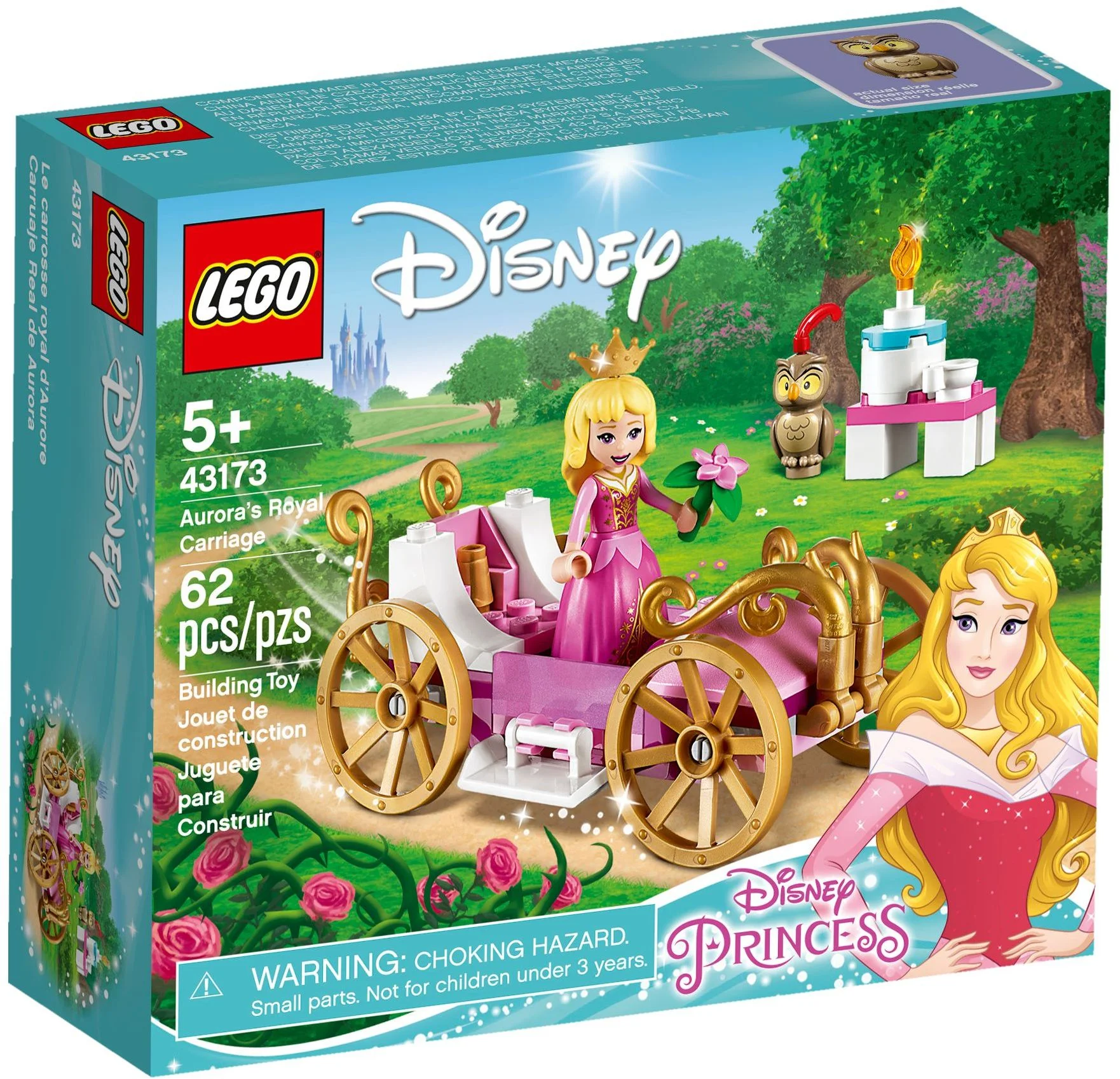 LEGO® 43173 Królewska karoca Aurory - zdjęcie 1