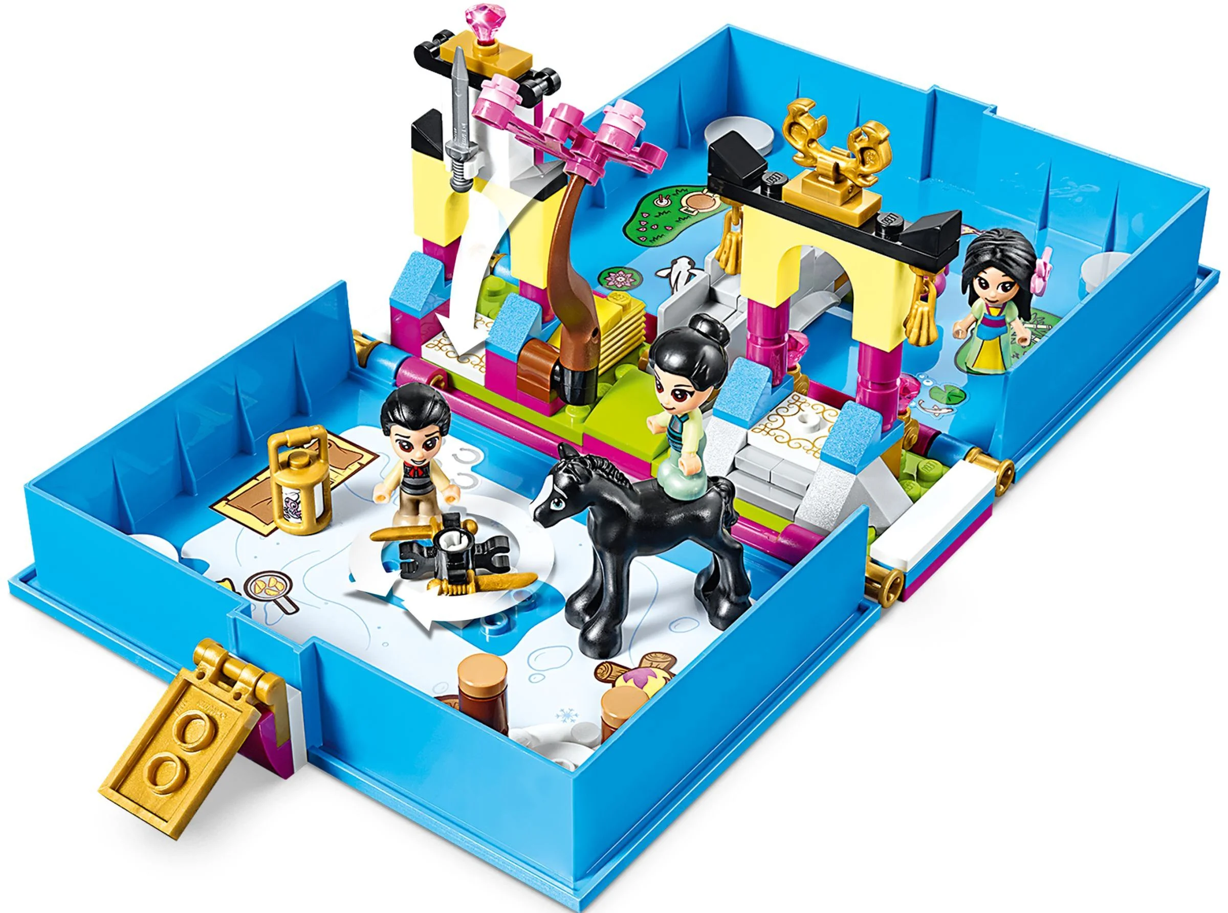 LEGO® 43174 Książka z przygodami Mulan - zdjęcie 4