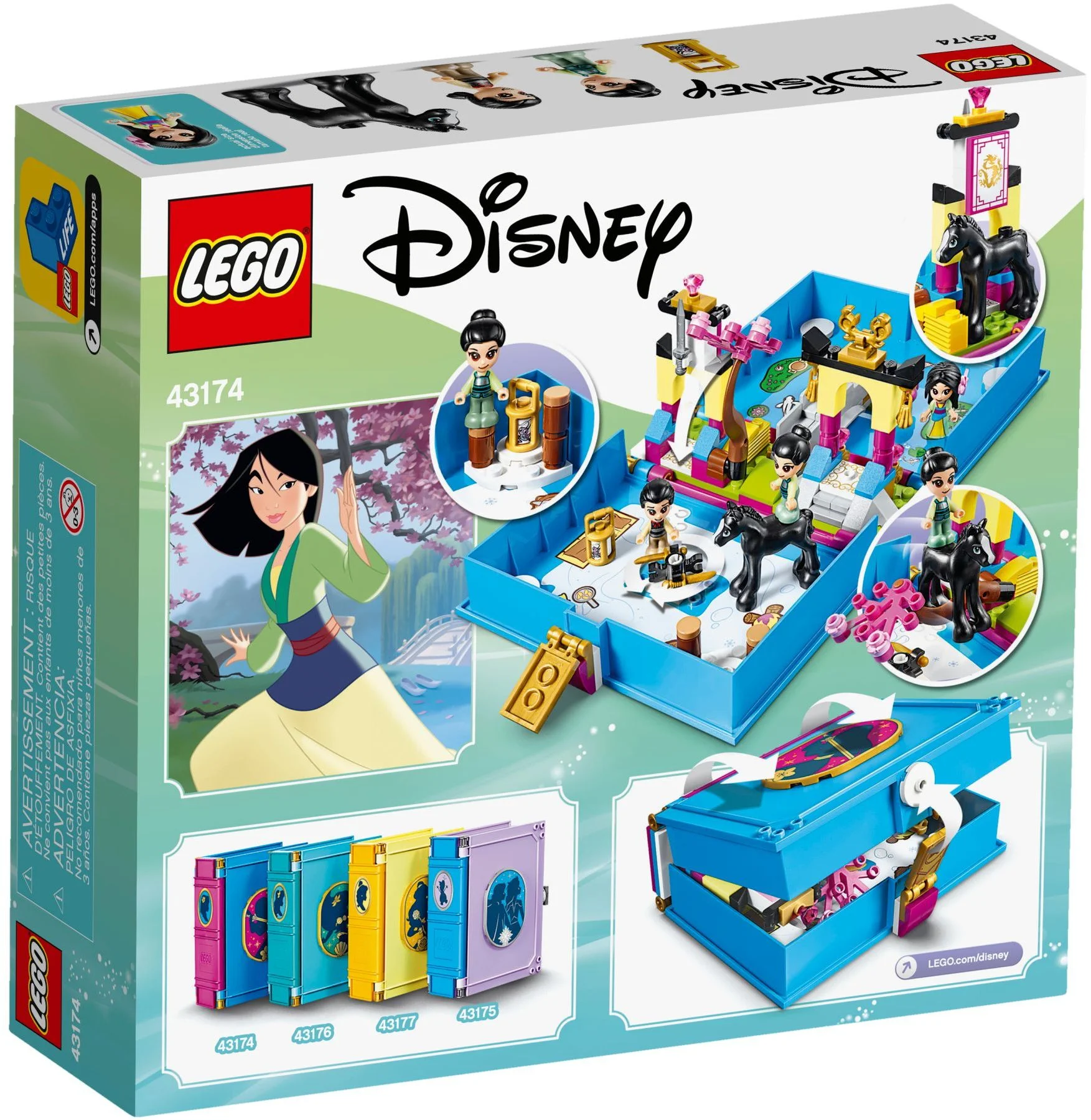 LEGO® 43174 Książka z przygodami Mulan - zdjęcie 5