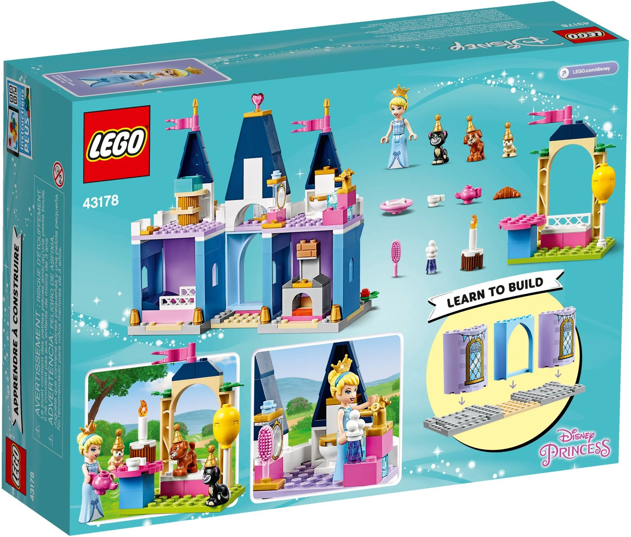 LEGO® 43178 Przyjęcie w zamku Kopciuszka - zdjęcie 5
