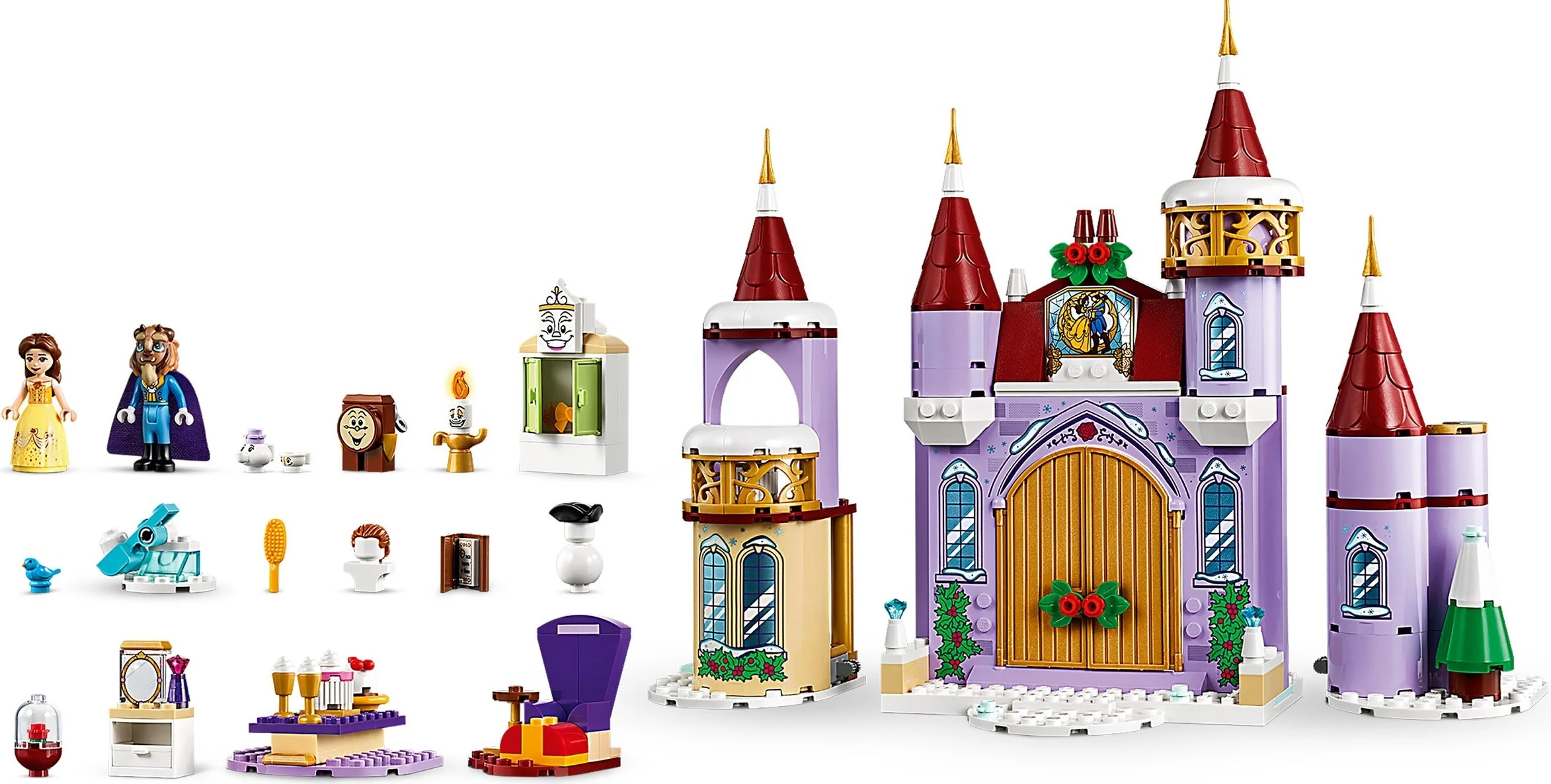 LEGO® 43180 Zimowe święto w zamku Belli - zdjęcie 5
