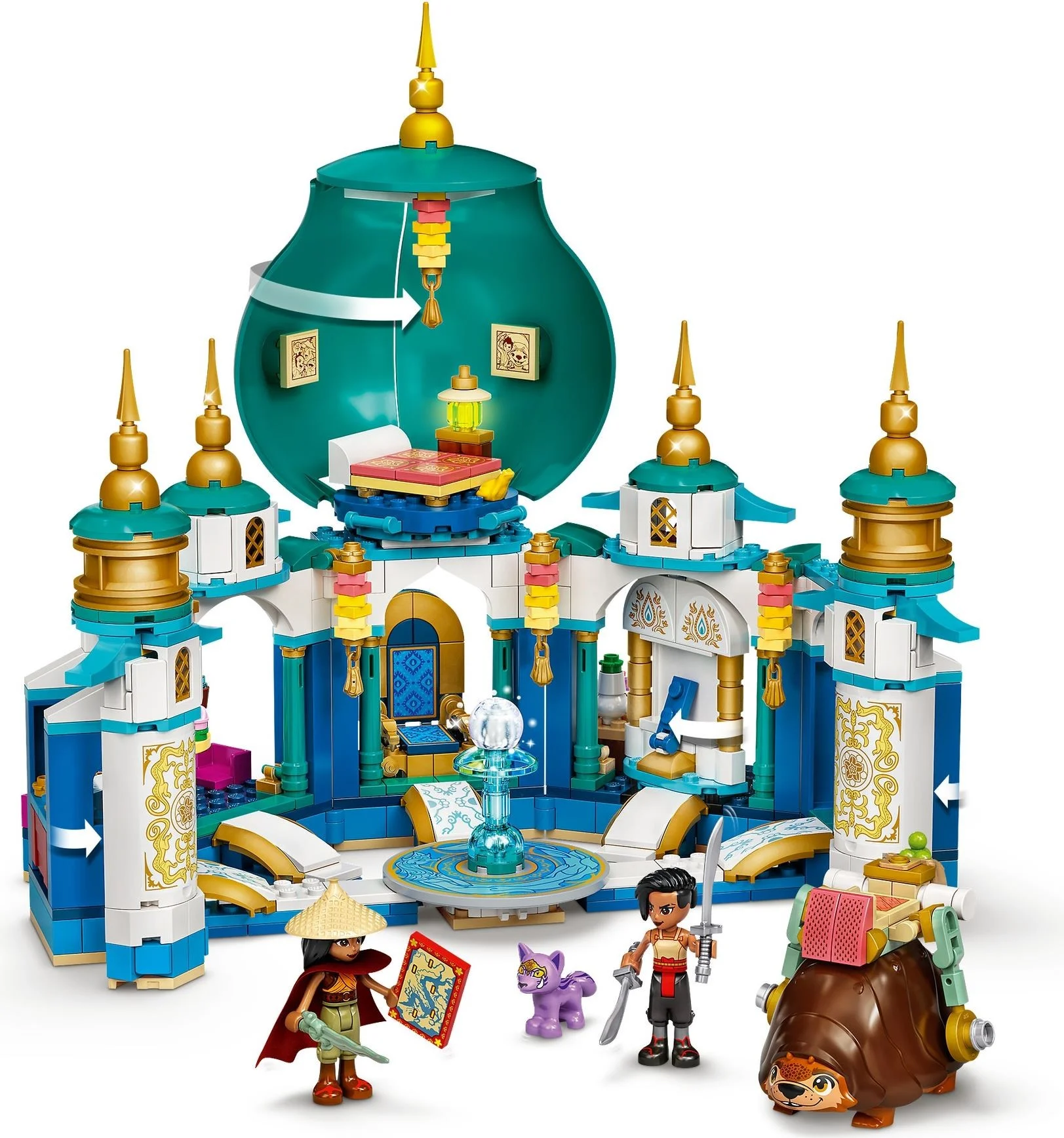 LEGO® 43181 Raya i Pałac Serca - zdjęcie 3