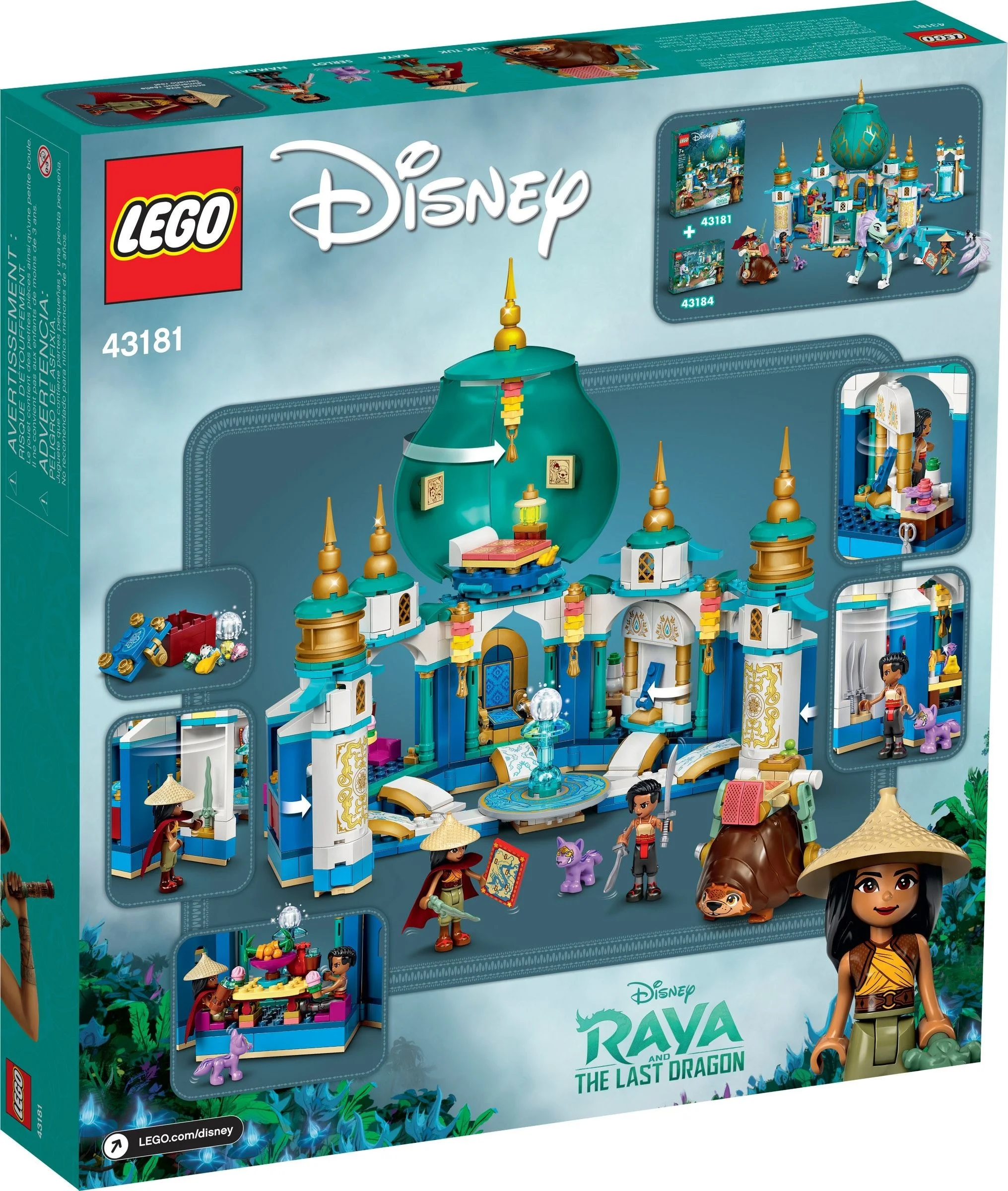 LEGO® 43181 Raya i Pałac Serca - zdjęcie 9