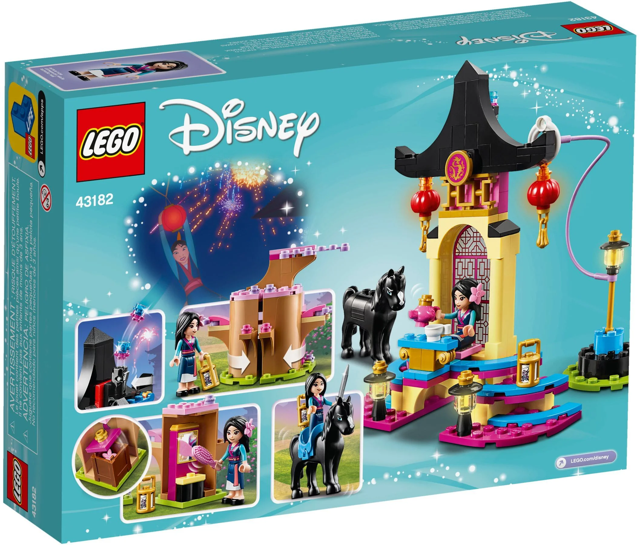 LEGO® 43182 Princess Teren szkolenia Mulan - zdjęcie 5