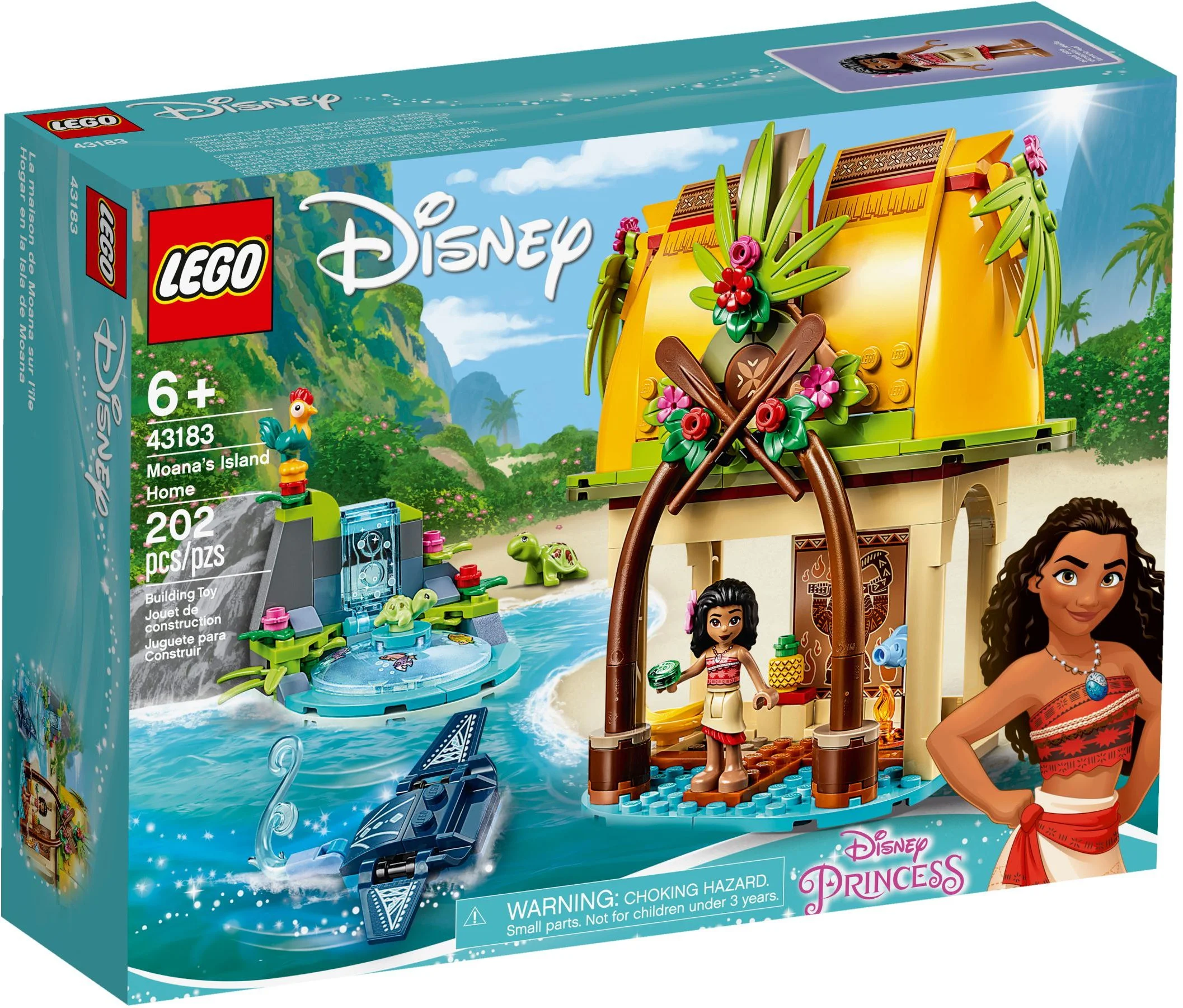 LEGO® 43183 Princess Dom Vaiany na wyspie - zdjęcie 2