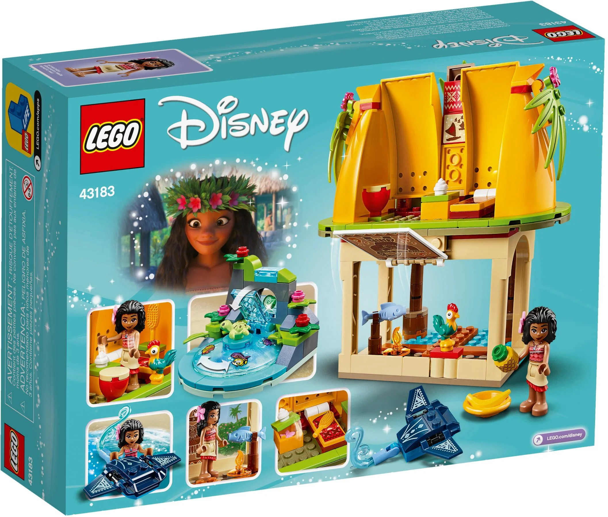 LEGO® 43183 Princess Dom Vaiany na wyspie - zdjęcie 5