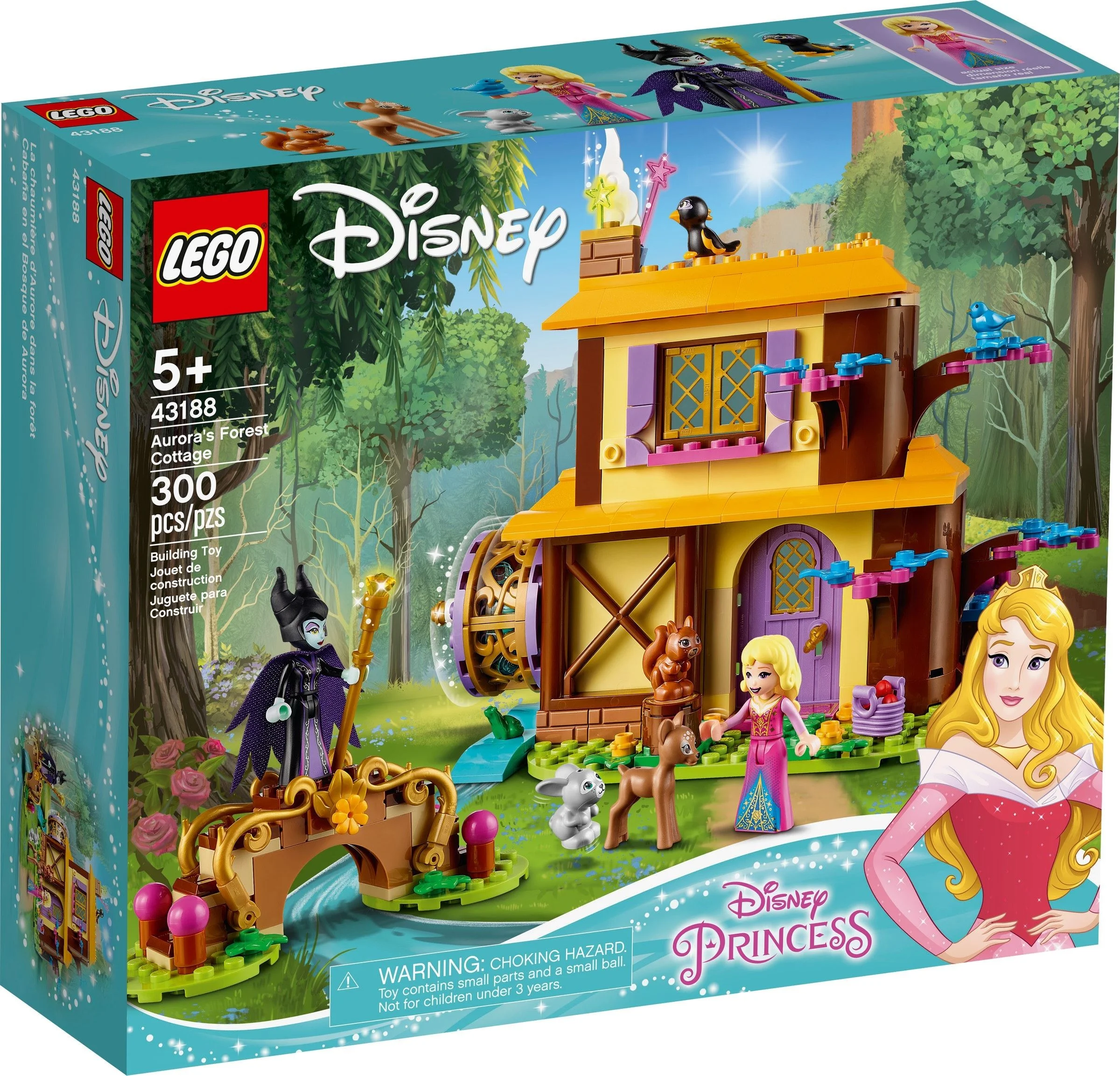 LEGO® 43188 Princess Leśna chatka Aurory - zdjęcie 2