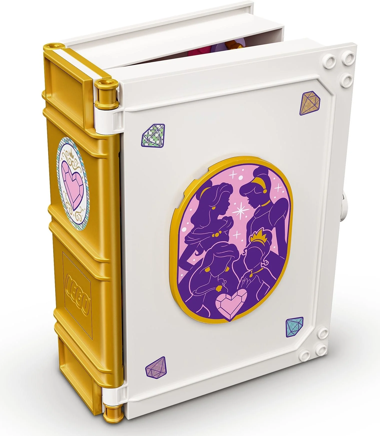 LEGO® 43193 Książka z przygodami Arielki, Belli, Kopciuszka i Tiany - zdjęcie 3