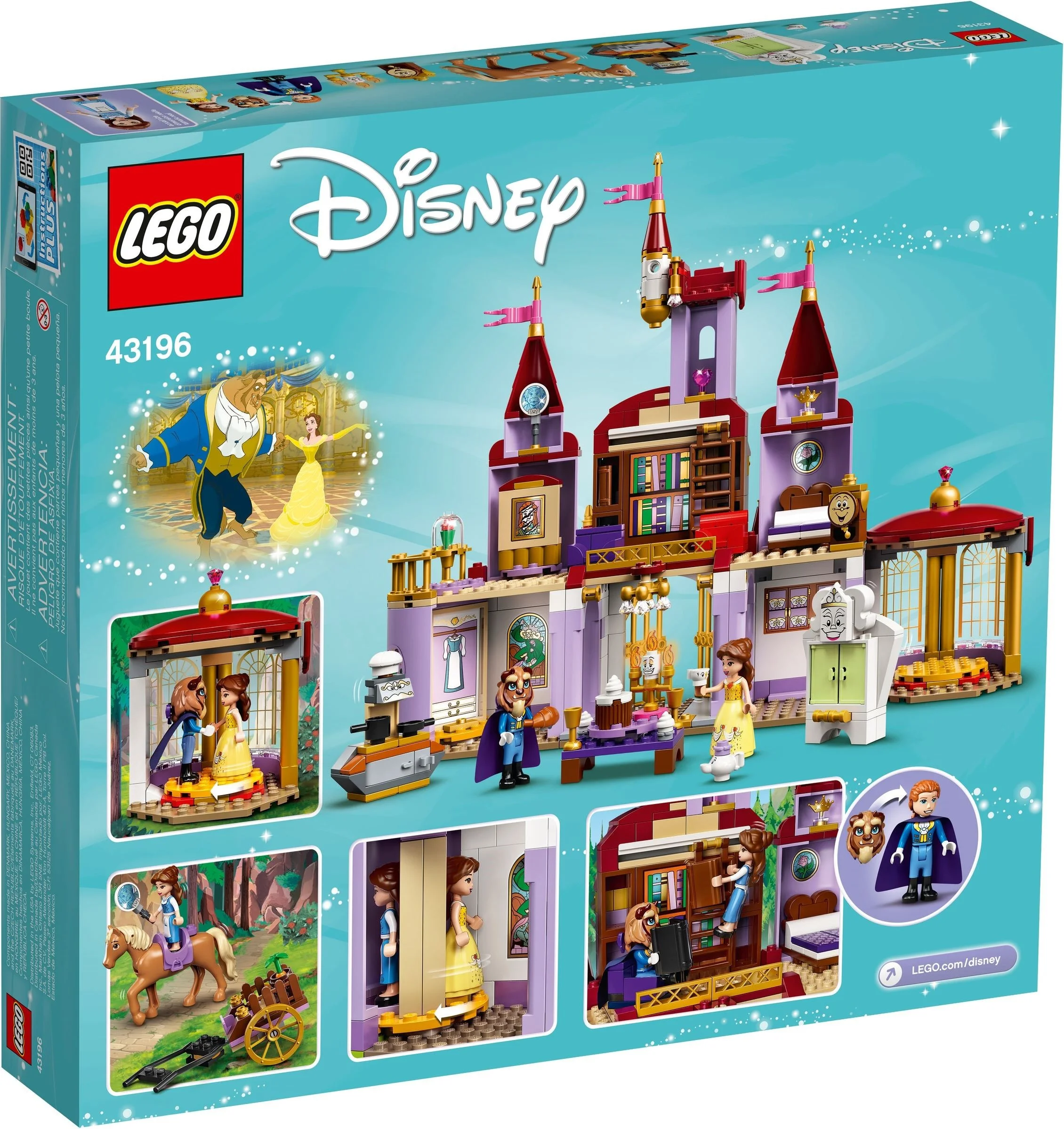LEGO® 43196 Zamek Belli i Bestii - zdjęcie 5