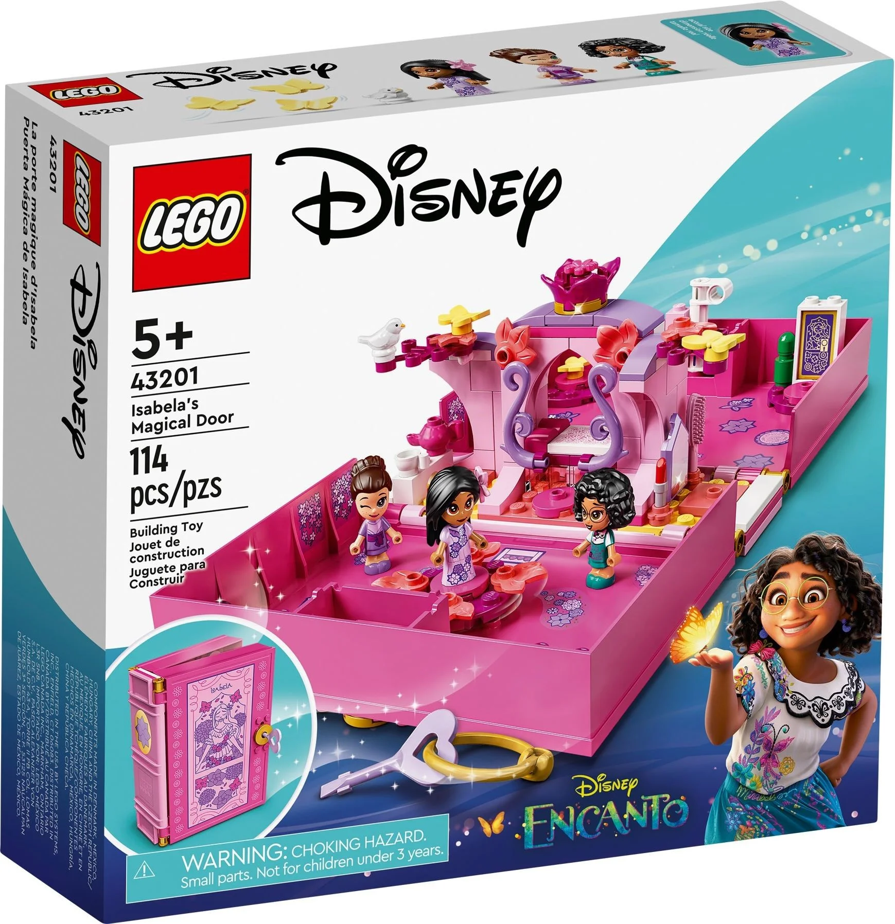 LEGO® 43201 LEGO Disney Encanto Magiczne drzwi Isabeli - zdjęcie 2
