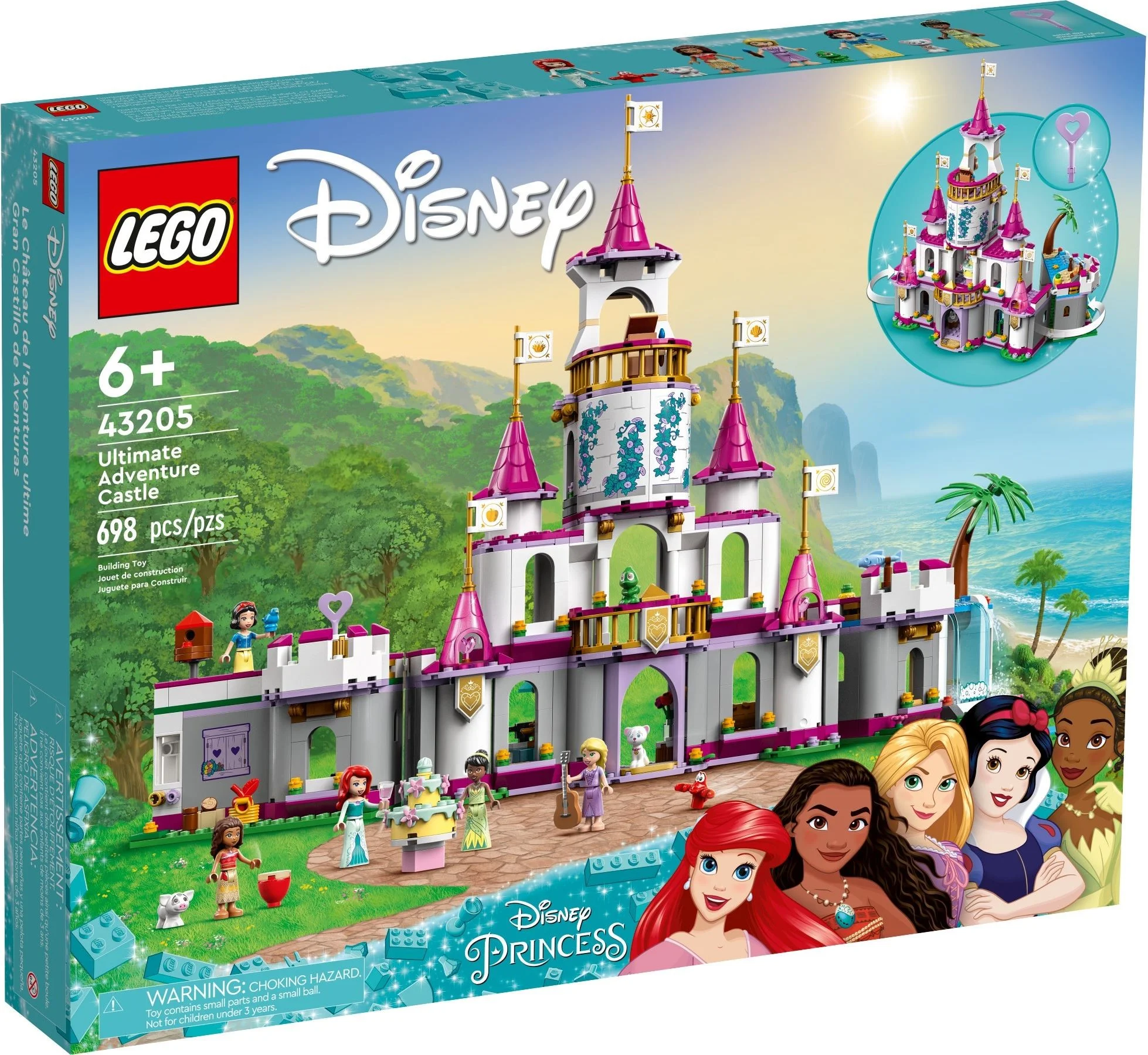 LEGO Disney Princess Zamek wspaniałych przygód