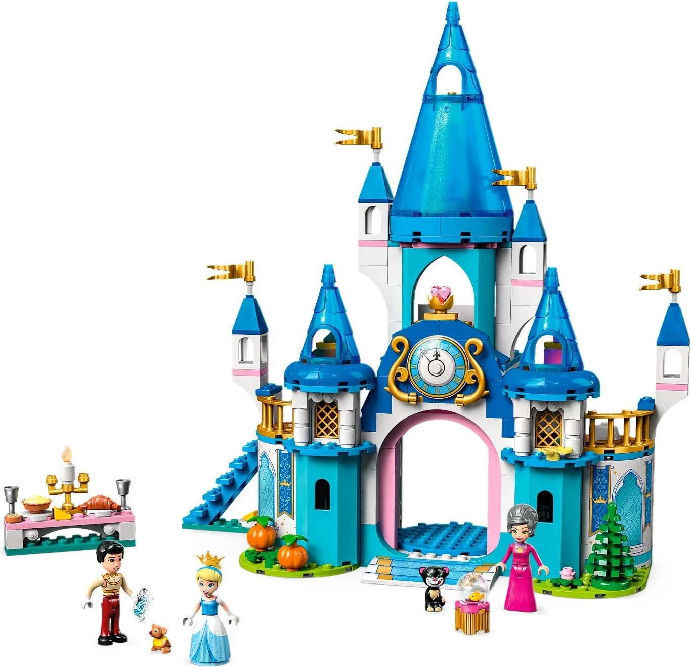LEGO® 43206 Zamek Kopciuszka i księcia z bajki - zdjęcie 3