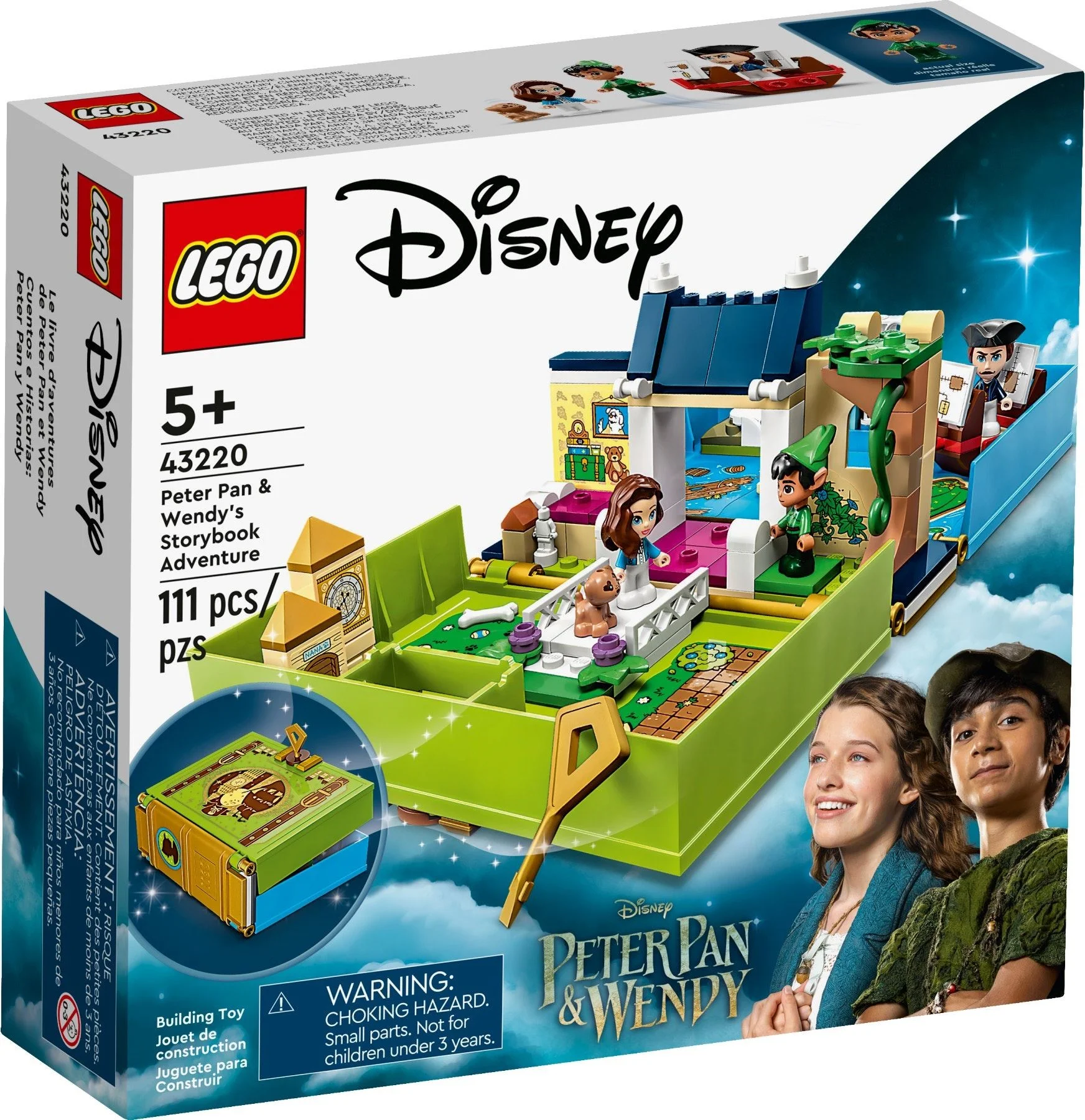 LEGO® 43220 LEGO Disney Książka z przygodami Piotrusia Pana i Wendy - zdjęcie 2