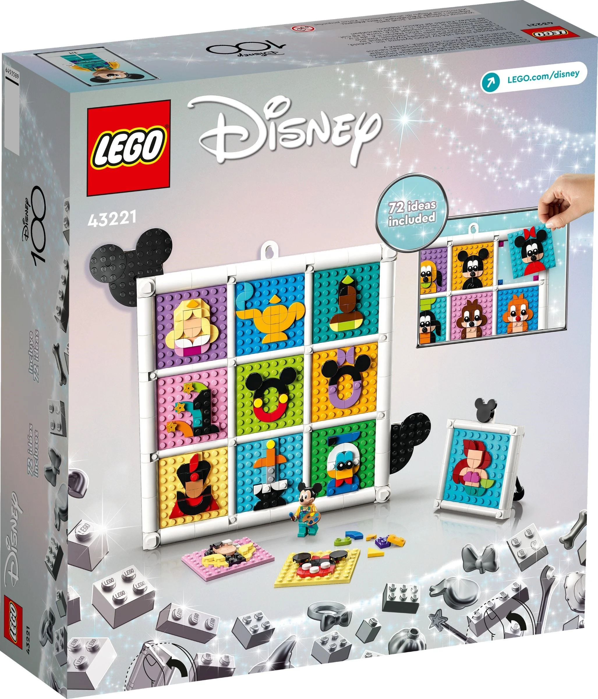 LEGO® 43221 Years of Disney Animation Icons - zdjęcie 6