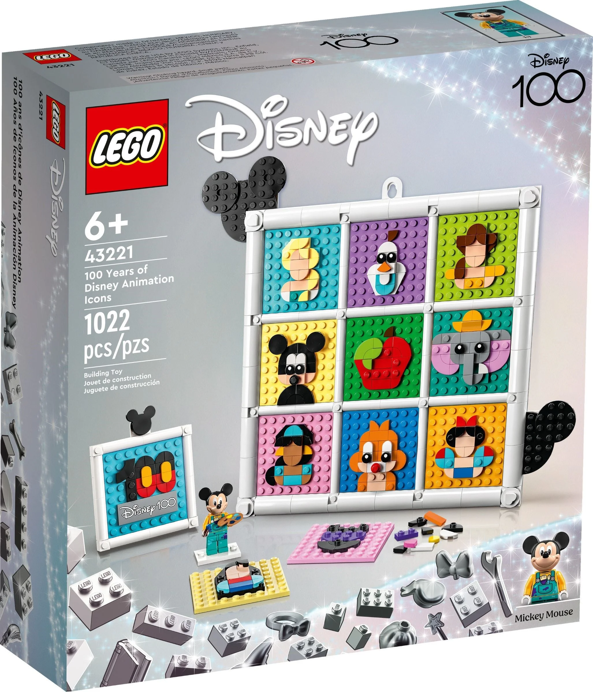 LEGO® 43221 Years of Disney Animation Icons - zdjęcie 1