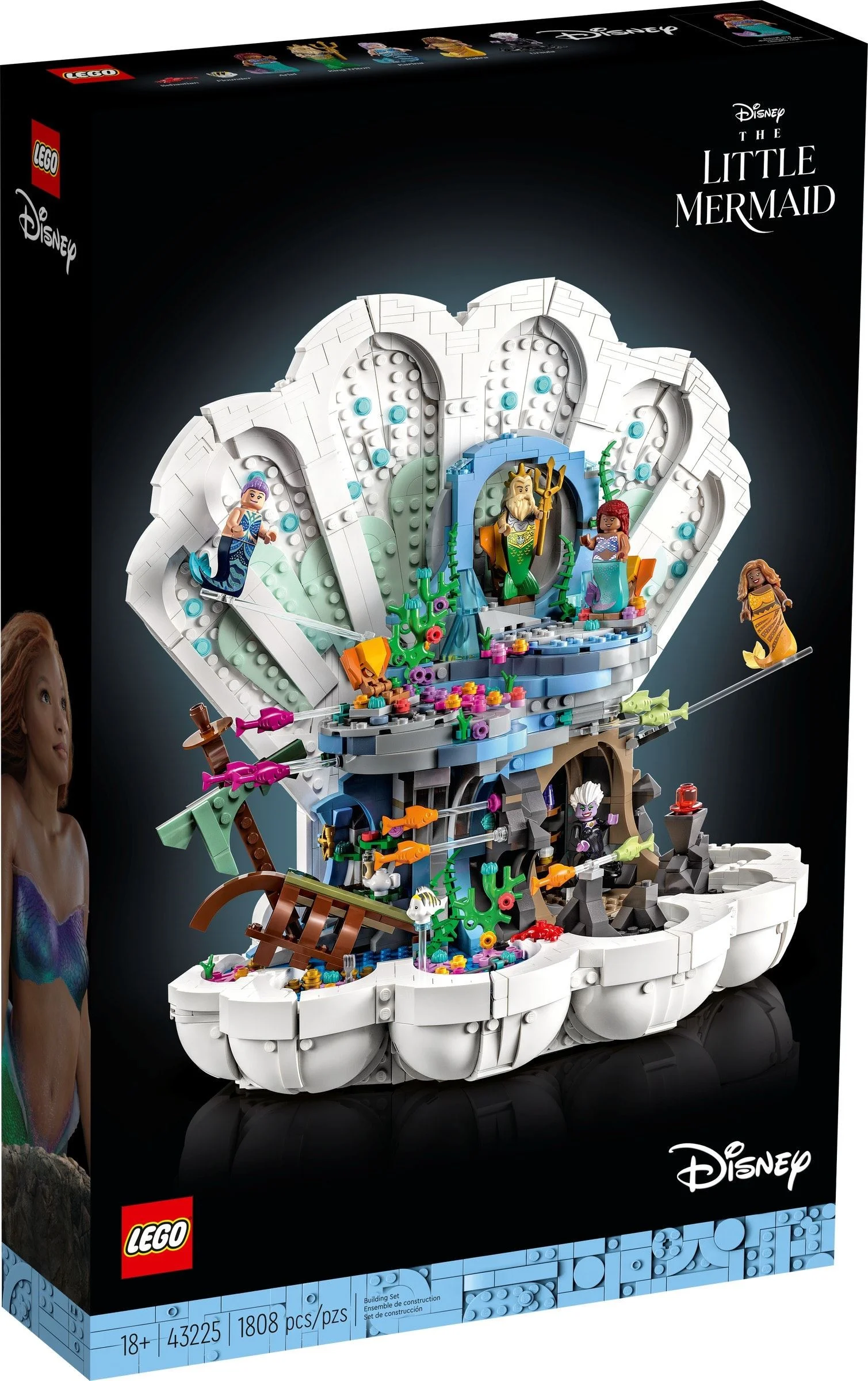 LEGO® 43225 Lego Disney Królewska muszla Małej Syrenki - zdjęcie 2