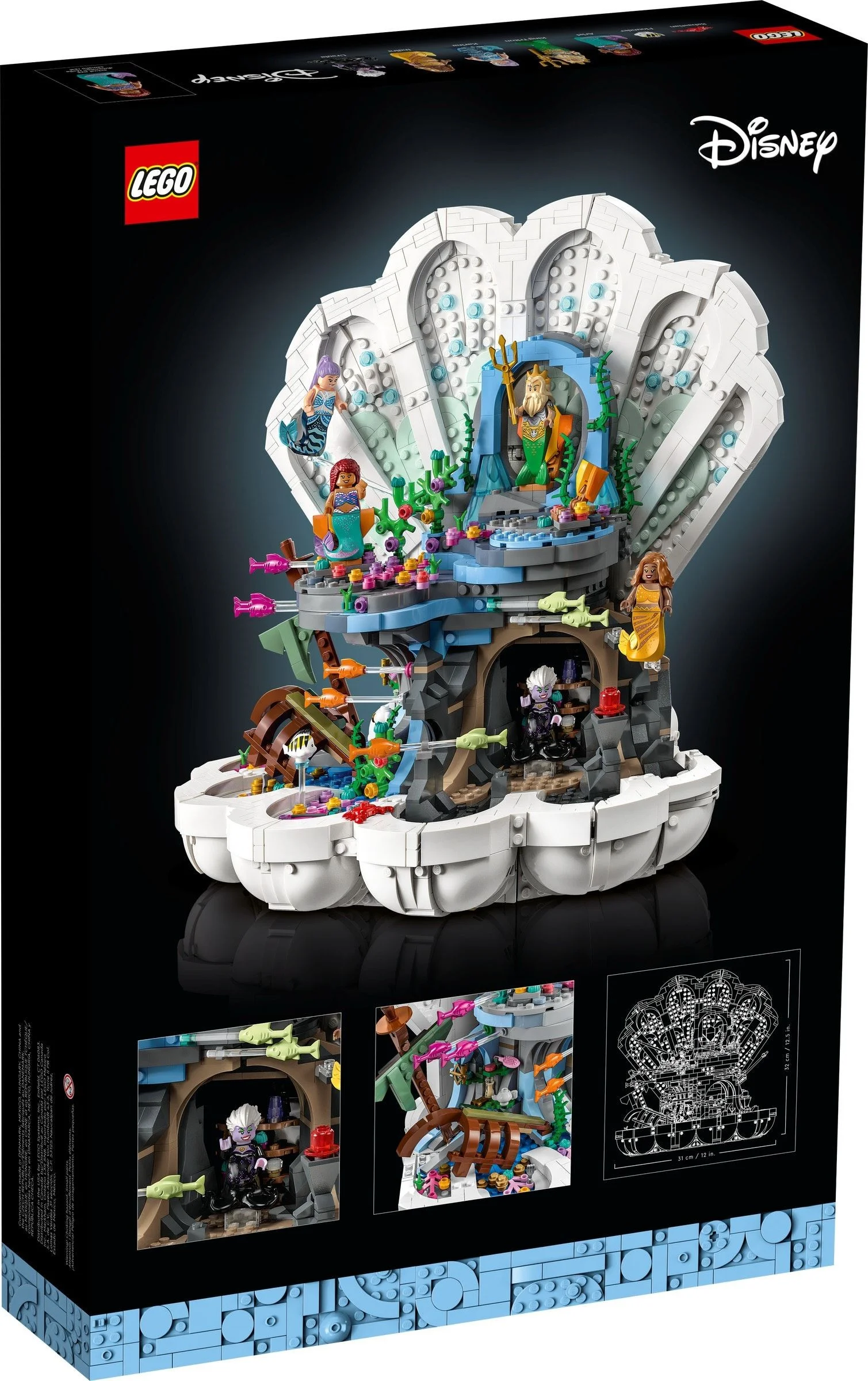 LEGO® 43225 Lego Disney Królewska muszla Małej Syrenki - zdjęcie 5